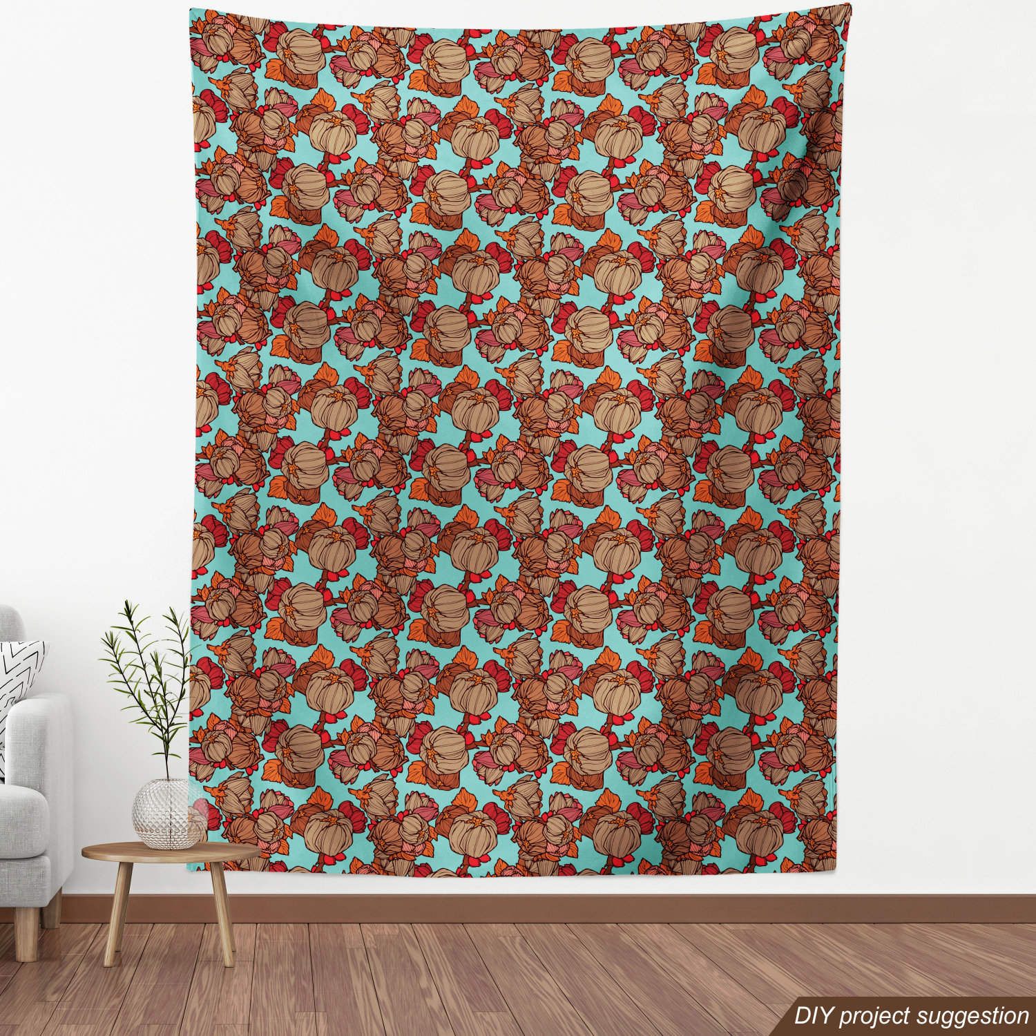 Ambesonne Fabric by The Yard Decorative Polyester Fabric for Home Accent - Picture 150 of 154