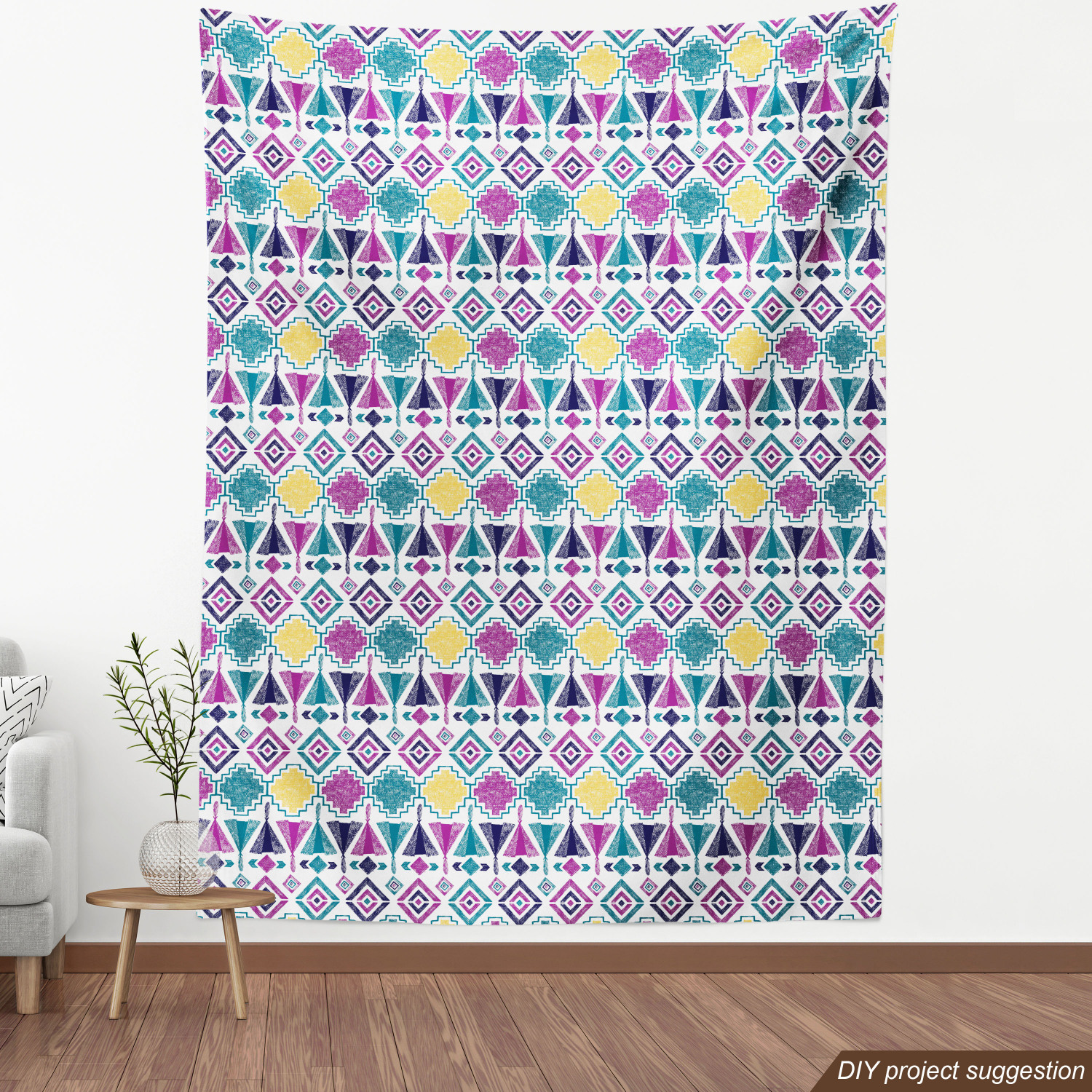 Ambesonne Fabric by The Yard Decorative Polyester Fabric for Home Accent - Picture 134 of 154