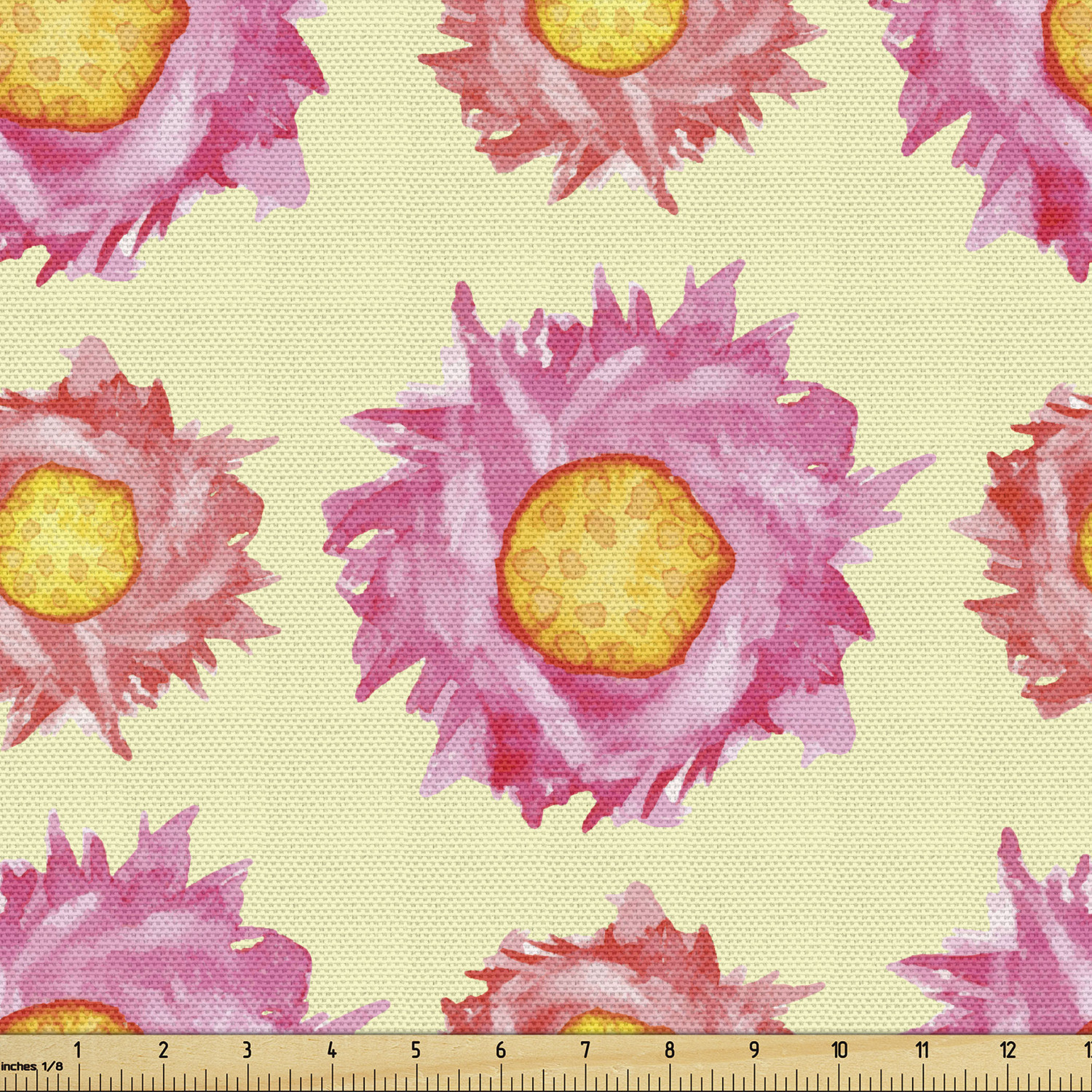 Ambesonne Fabric by The Yard Decorative Polyester Fabric for Home Accent - Picture 9 of 154