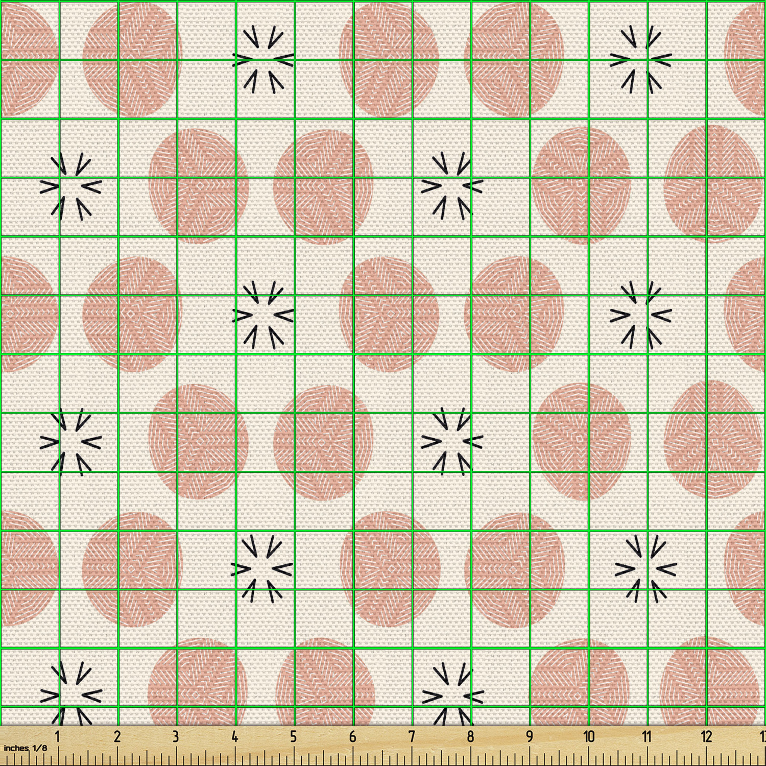 Ambesonne Fabric by The Yard Decorative Polyester Fabric for Home Accent - Picture 116 of 154