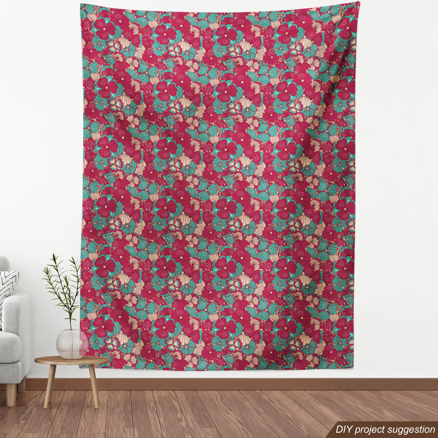 Ambesonne Fabric by The Yard Decorative Polyester Fabric for Home Accent - Picture 45 of 154
