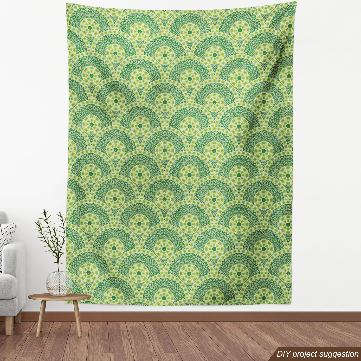 Ambesonne Fabric by The Yard Decorative Polyester Fabric for Home Accent - Picture 16 of 154