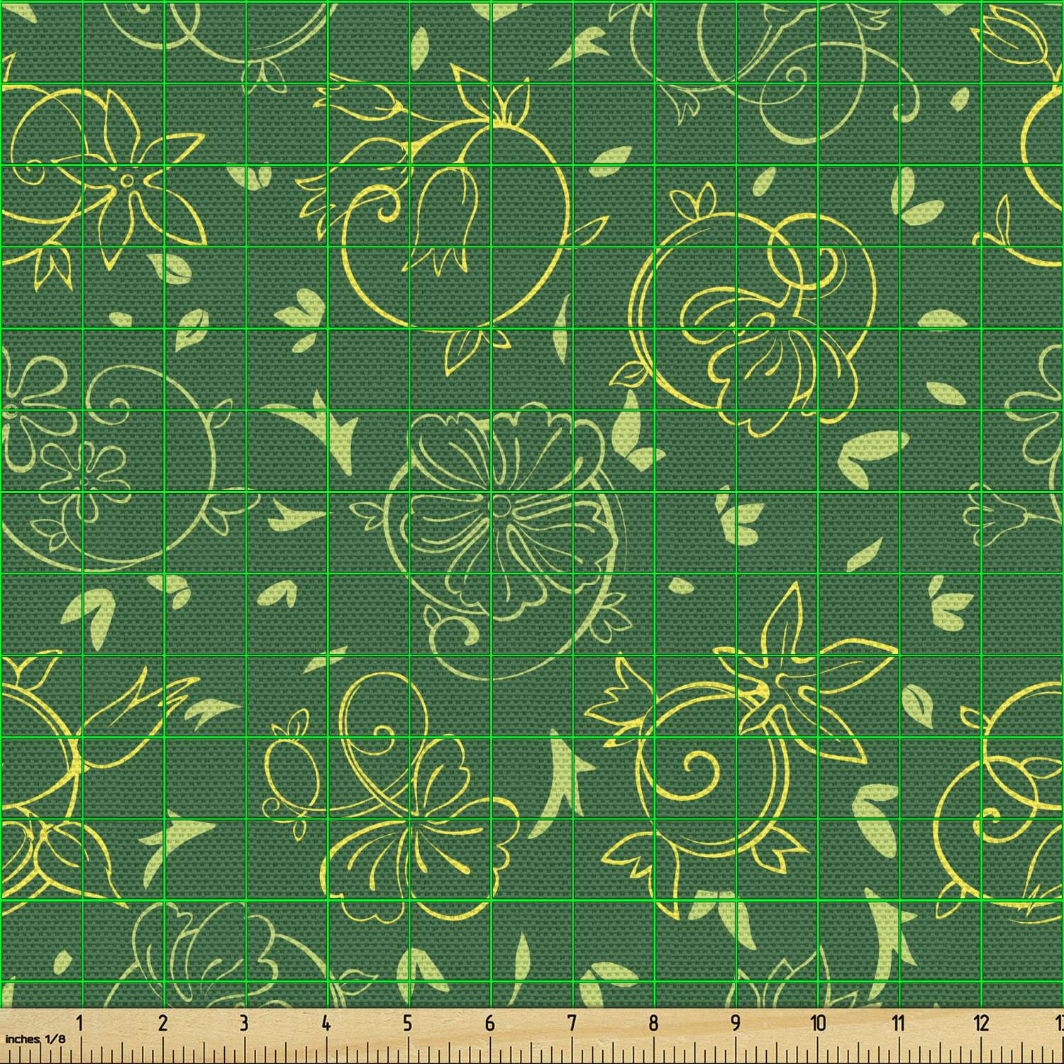 Ambesonne Fabric by The Yard Decorative Polyester Fabric for Home Accent - Picture 112 of 154