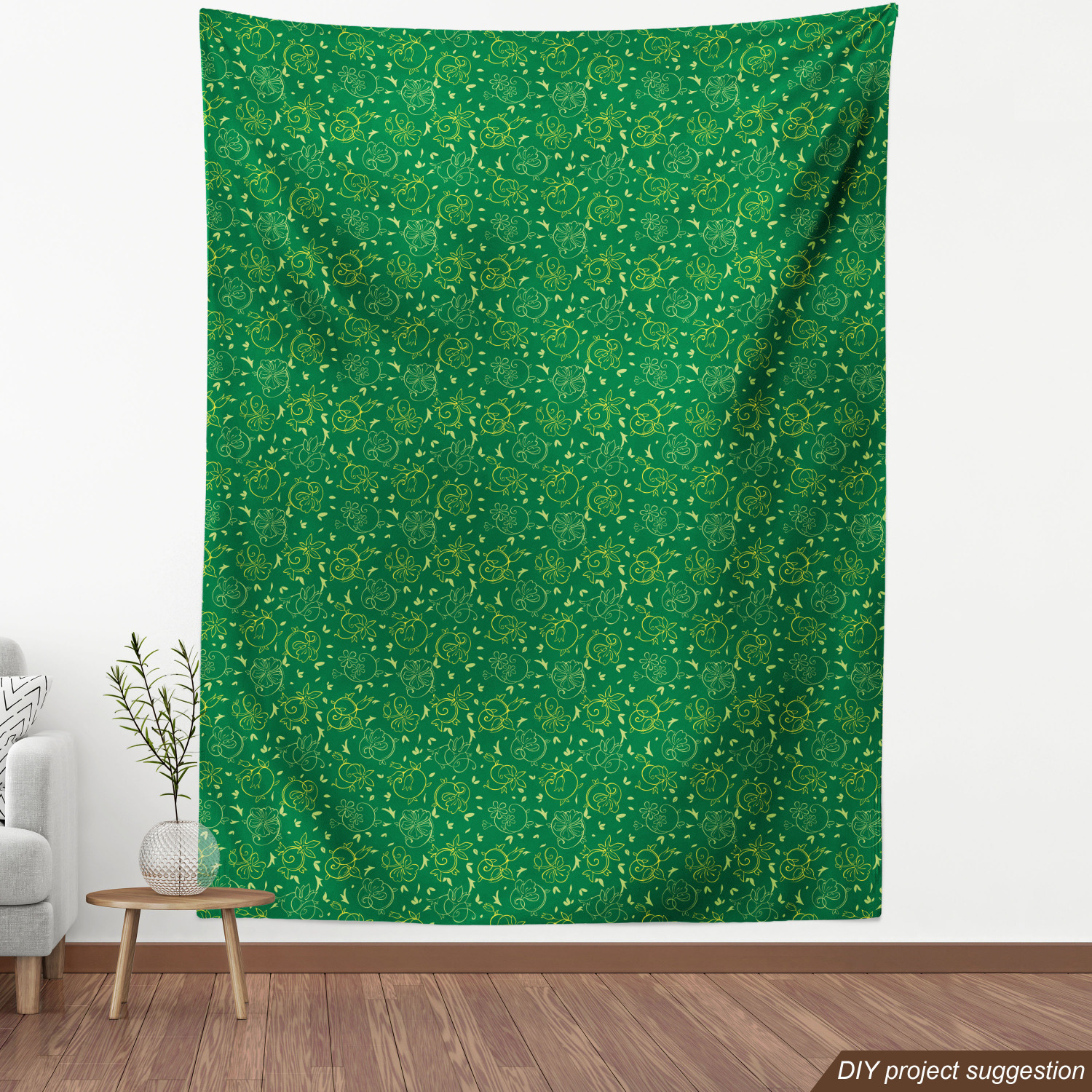 Ambesonne Fabric by The Yard Decorative Polyester Fabric for Home Accent - Picture 114 of 154