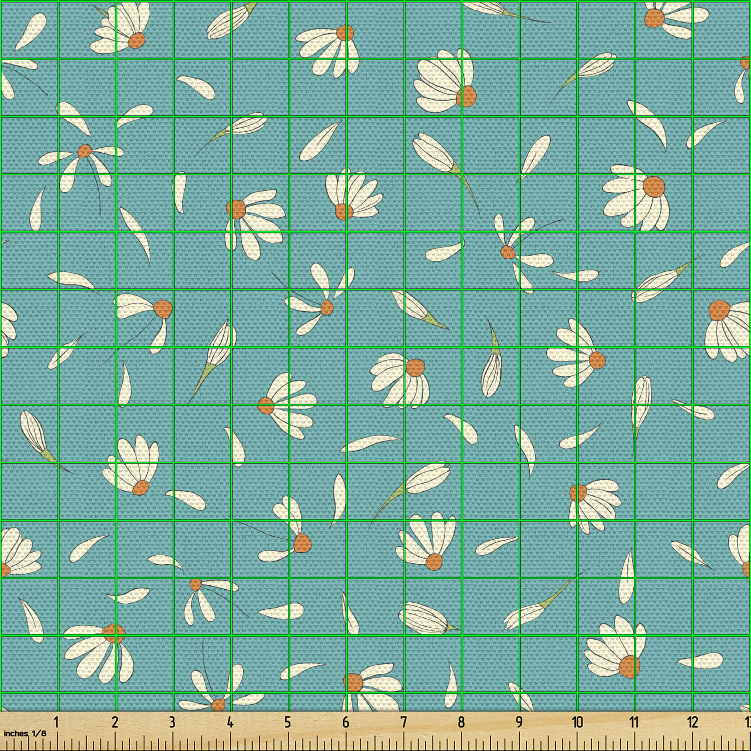 Ambesonne Fabric by The Yard Decorative Polyester Fabric for Home Accent - Picture 100 of 154