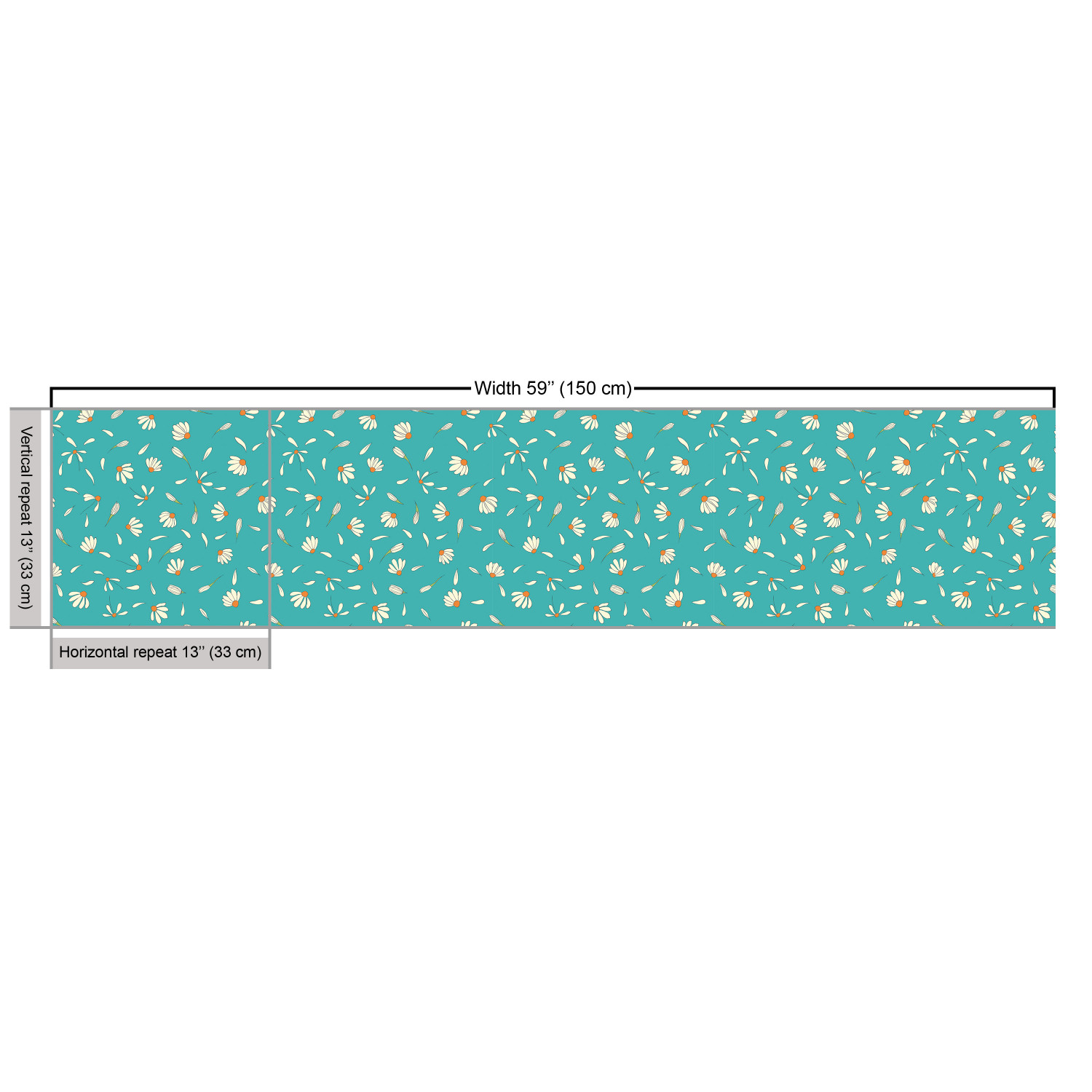 Ambesonne Fabric by The Yard Decorative Polyester Fabric for Home Accent - Picture 101 of 154