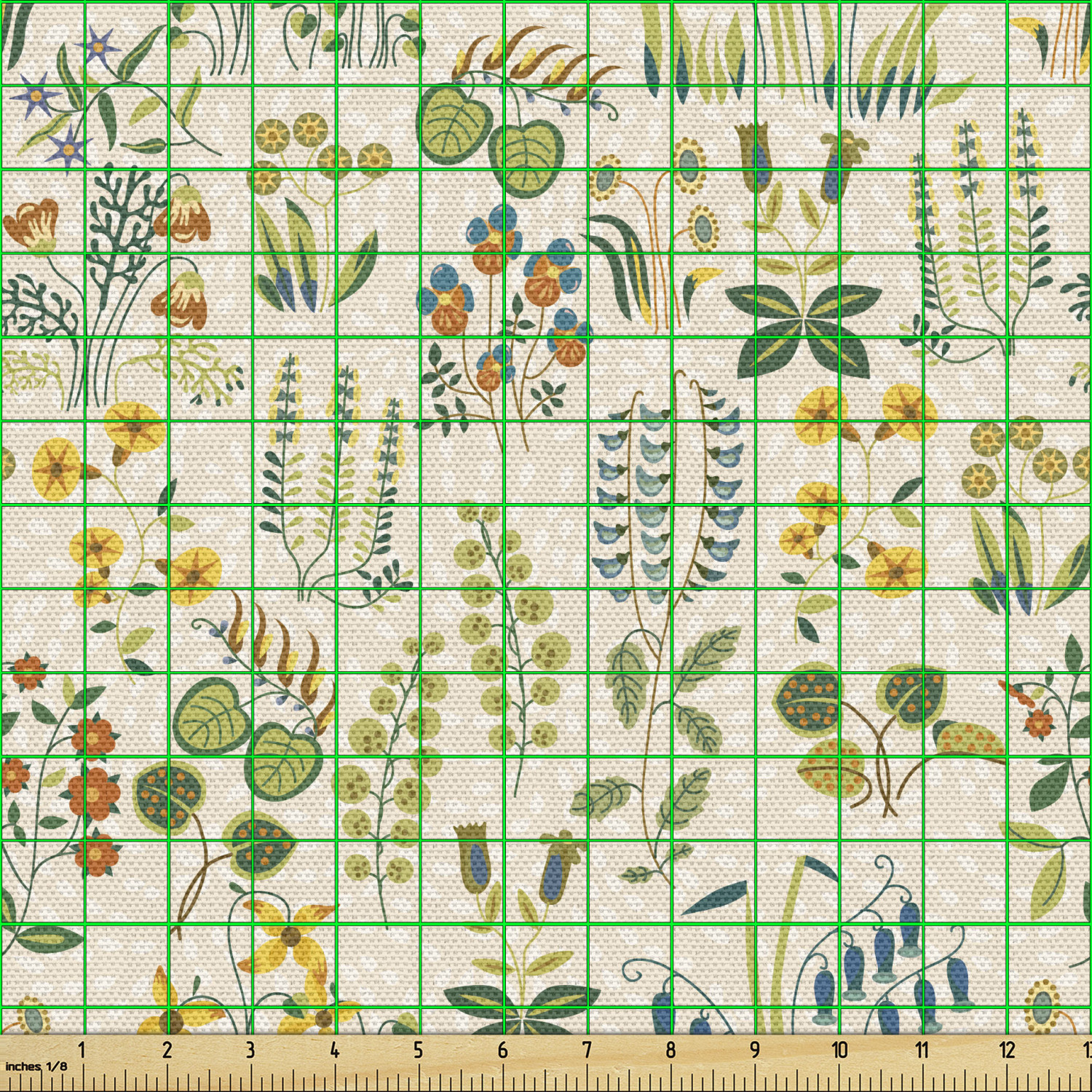 Ambesonne Fabric by The Yard Decorative Polyester Fabric for Home Accent - Picture 84 of 154