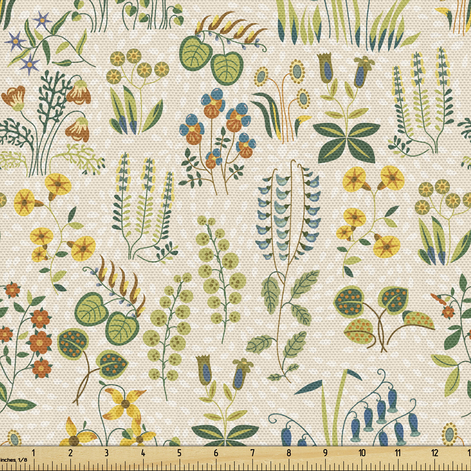 Ambesonne Fabric by The Yard Decorative Polyester Fabric for Home Accent - Picture 83 of 154