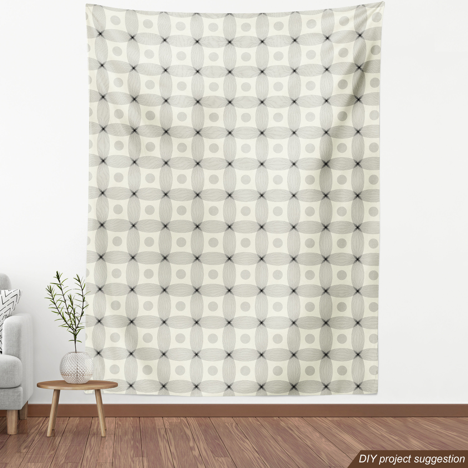 Ambesonne Fabric by The Yard Decorative Polyester Fabric for Home Accent - Picture 138 of 154