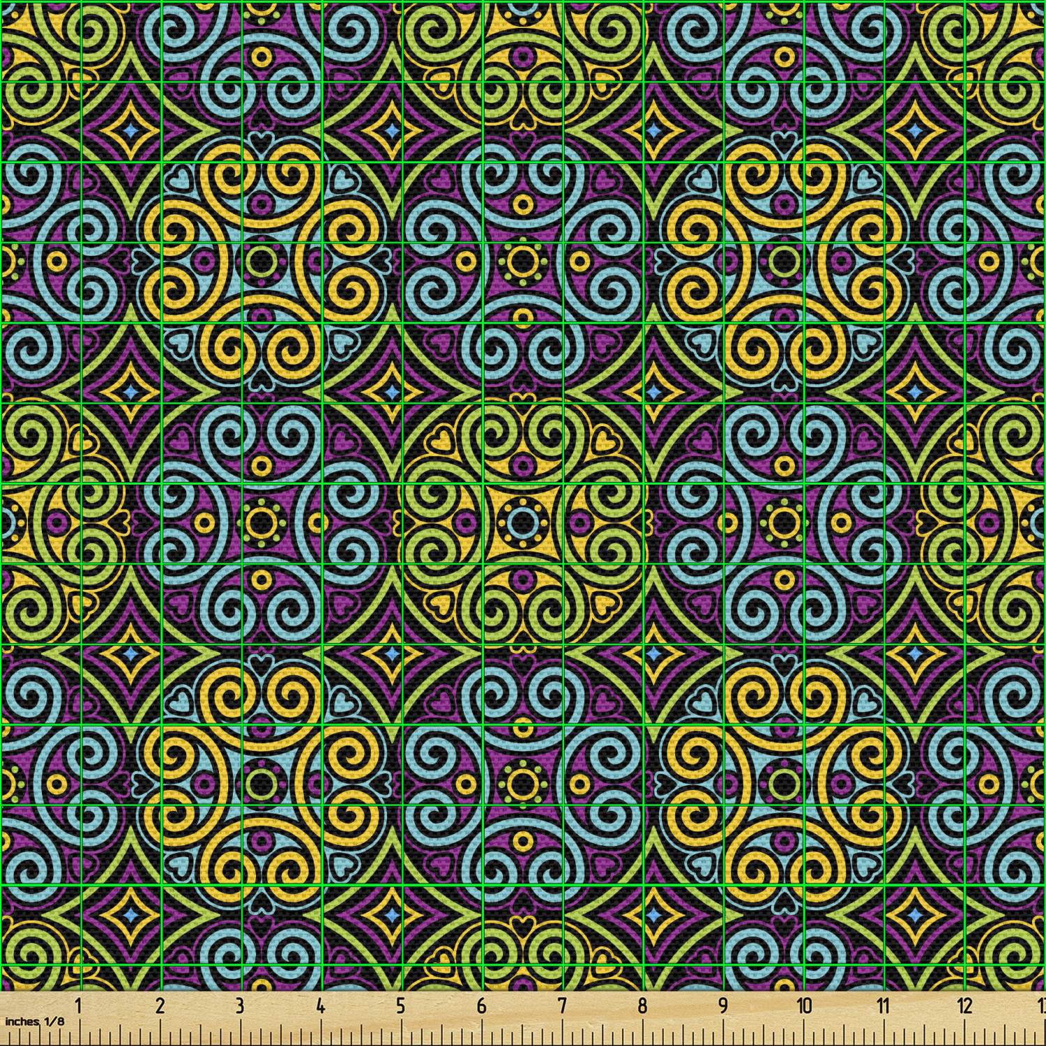 Ambesonne Fabric by The Yard Decorative Polyester Fabric for Home Accent - Picture 27 of 154