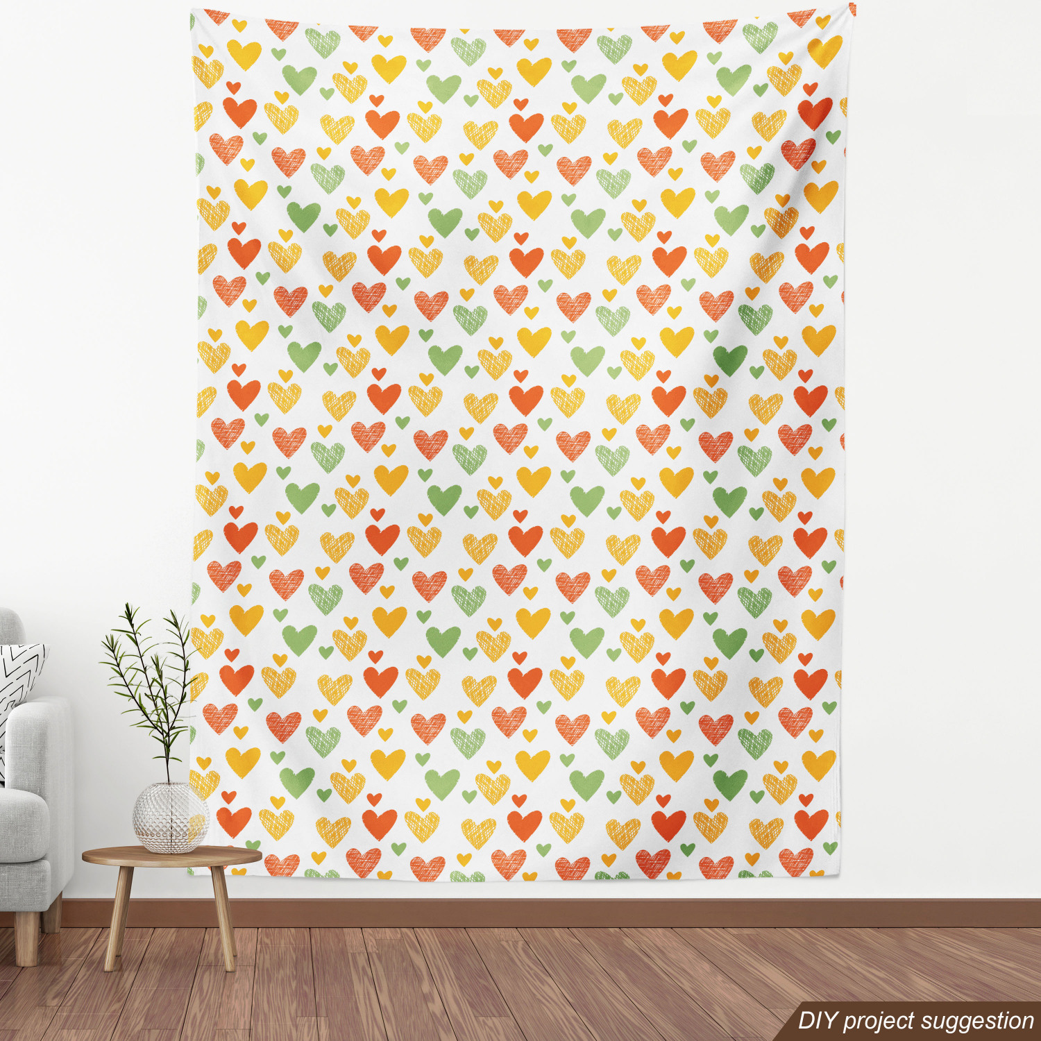 Ambesonne Fabric by The Yard Decorative Polyester Fabric for Home Accent - Picture 57 of 154