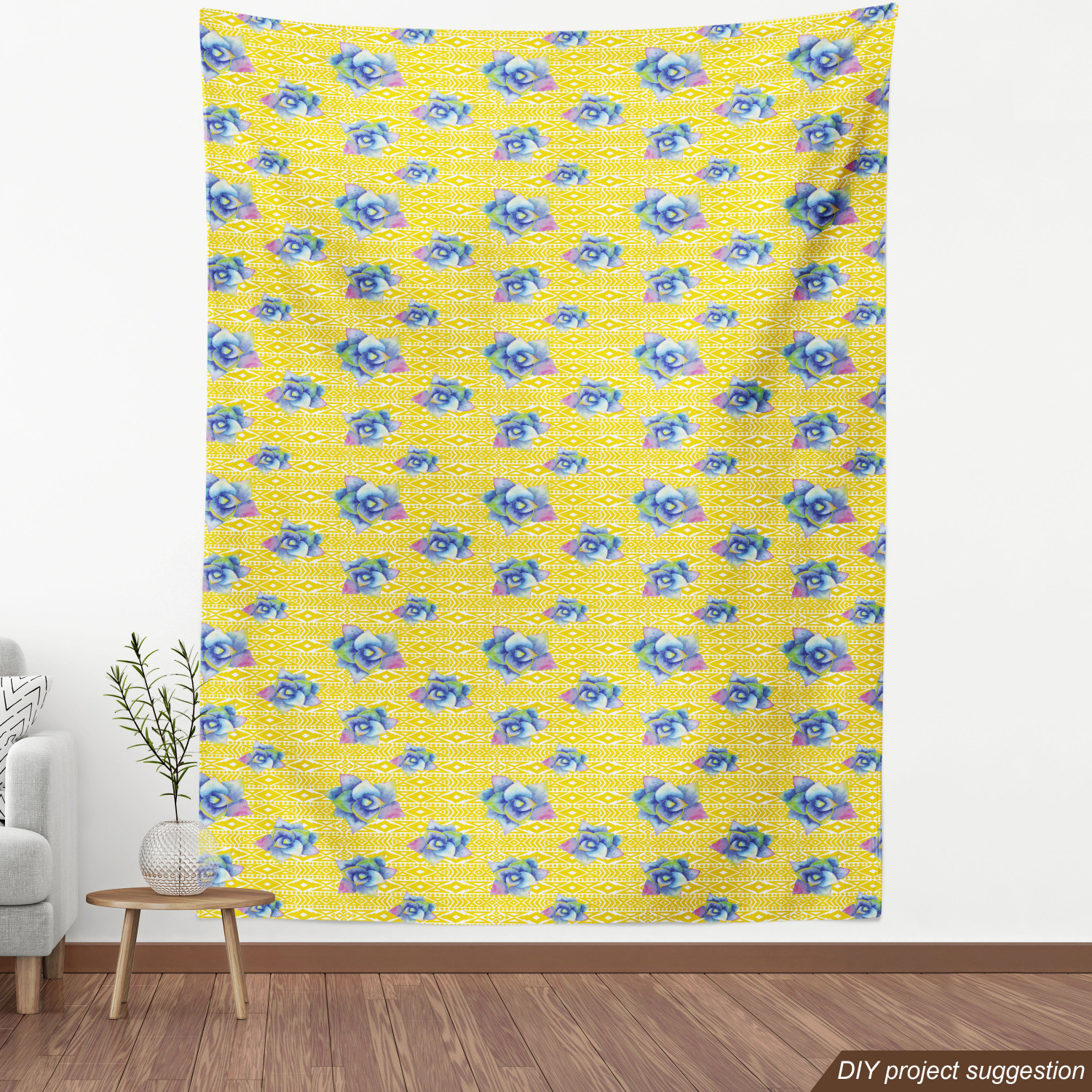 Ambesonne Fabric by The Yard Decorative Polyester Fabric for Home Accent - Picture 110 of 154