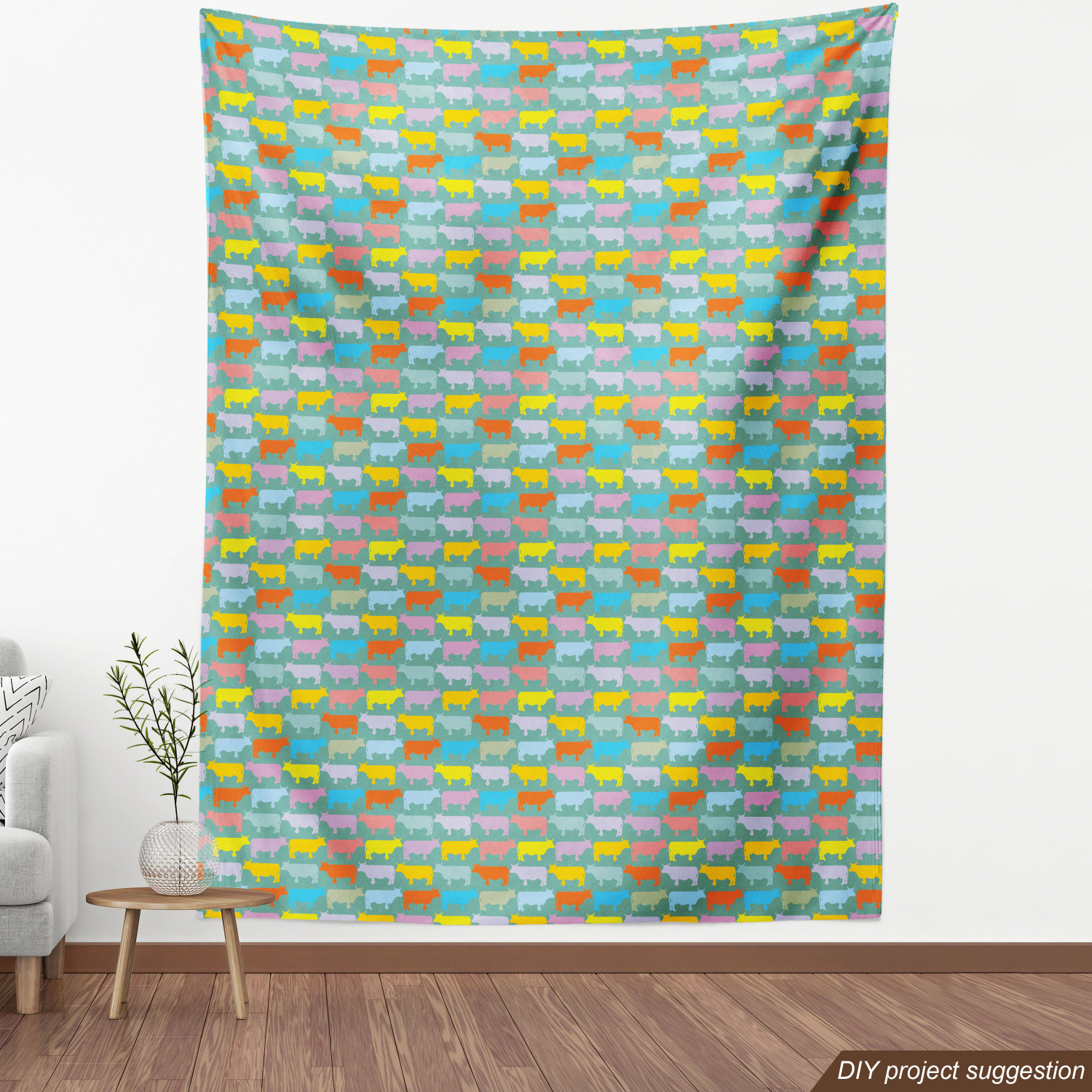 Ambesonne Fabric by The Yard Decorative Polyester Fabric for Home Accent - Picture 49 of 154