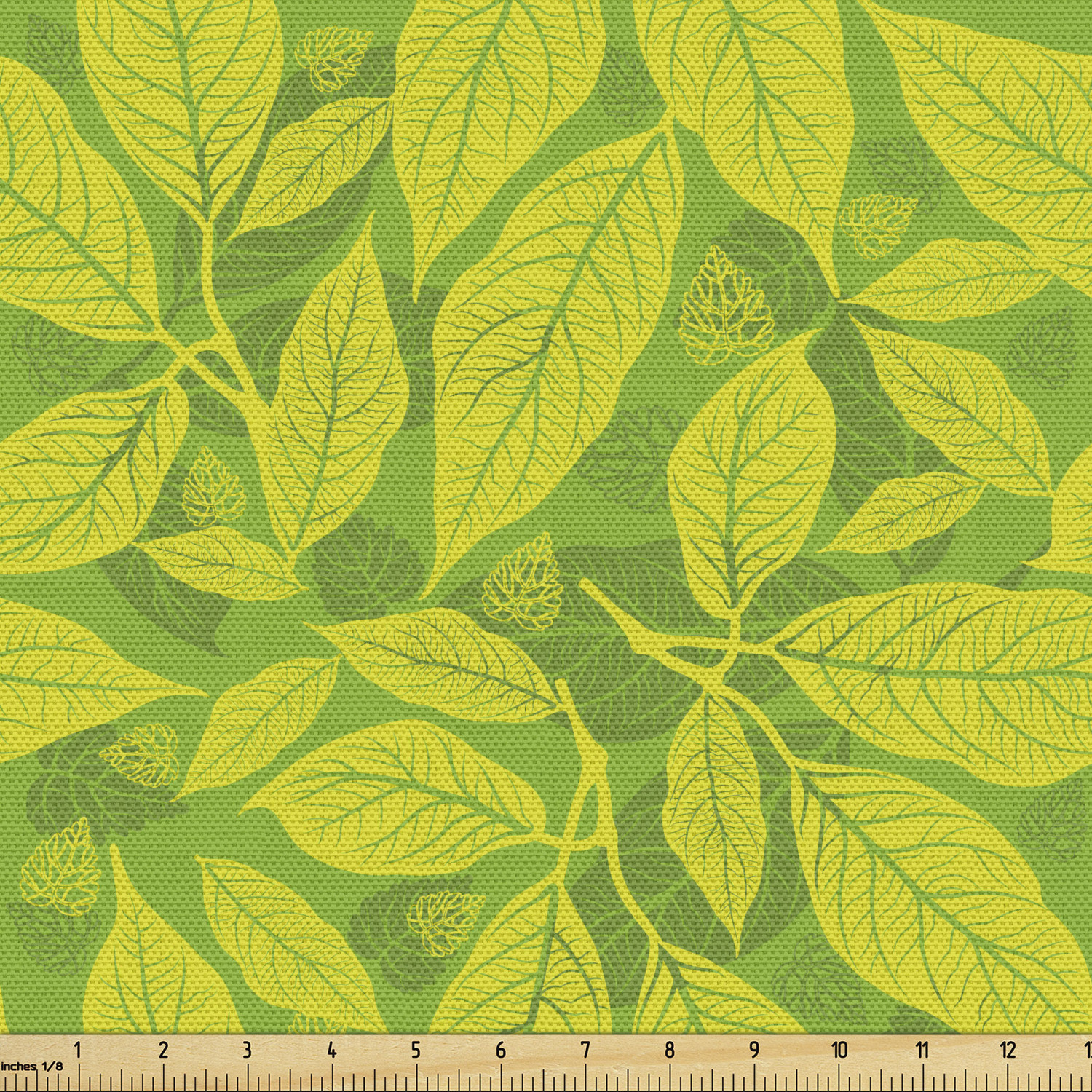 Ambesonne Botanical Design Fabric by the Yard Decorative Upholstery Home Accents - Picture 82 of 153