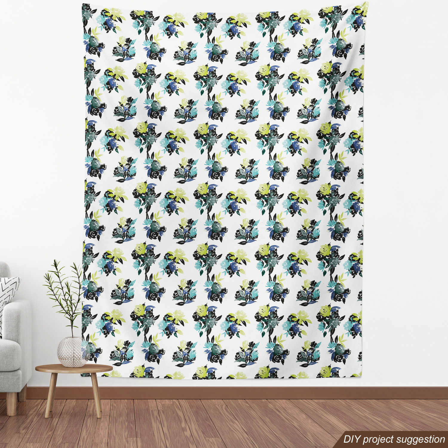 Ambesonne Fabric by The Yard Polyester Upholstery and Fabric for Home Accent - Picture 12 of 128