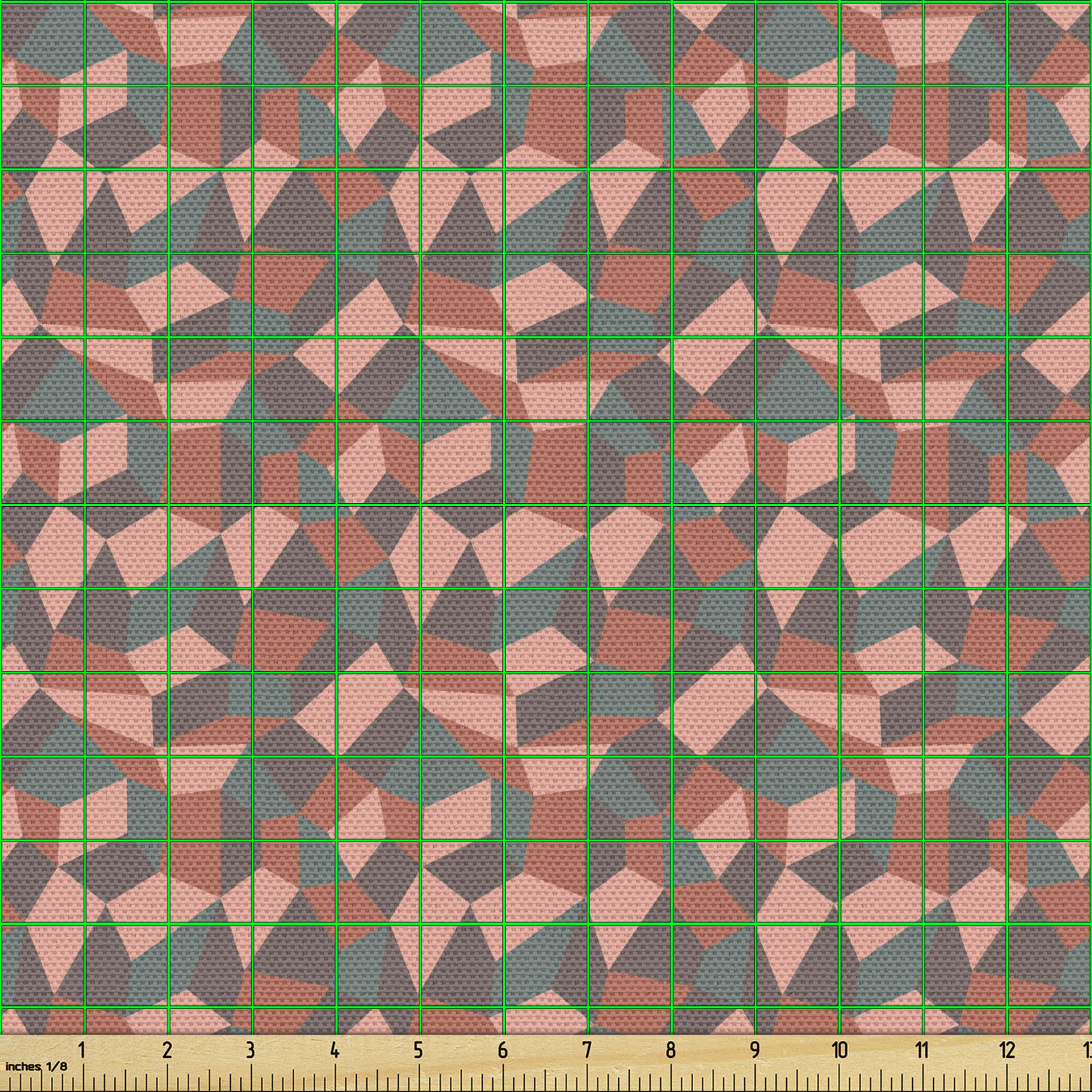 Ambesonne Fabric by The Yard Polyester Upholstery and Fabric for Home Accent - Picture 26 of 128