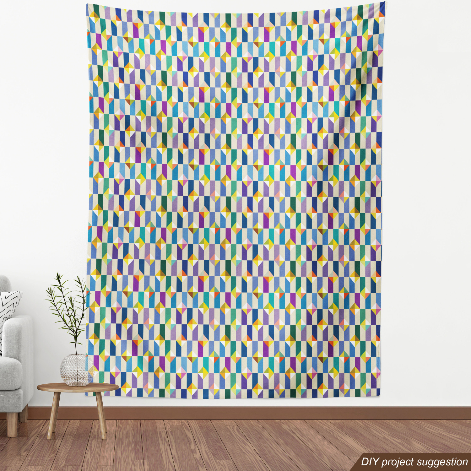 Ambesonne Fabric by The Yard Polyester Upholstery and Fabric for Home Accent - Picture 100 of 128