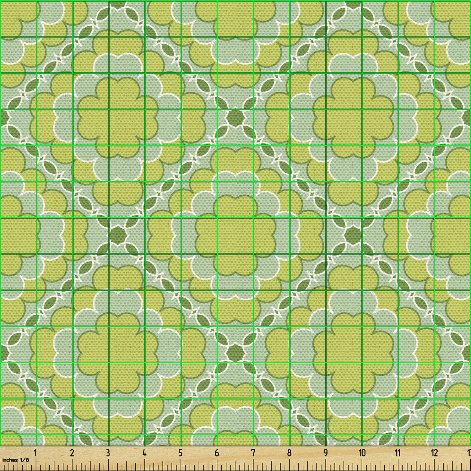 Ambesonne Fabric by The Yard Polyester Upholstery and Fabric for Home Accent - Picture 42 of 128