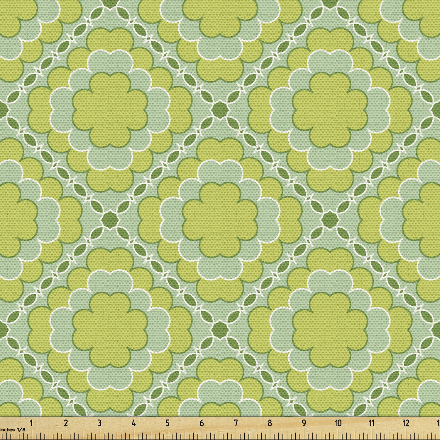 Ambesonne Fabric by The Yard Polyester Upholstery and Fabric for Home Accent - Picture 41 of 128
