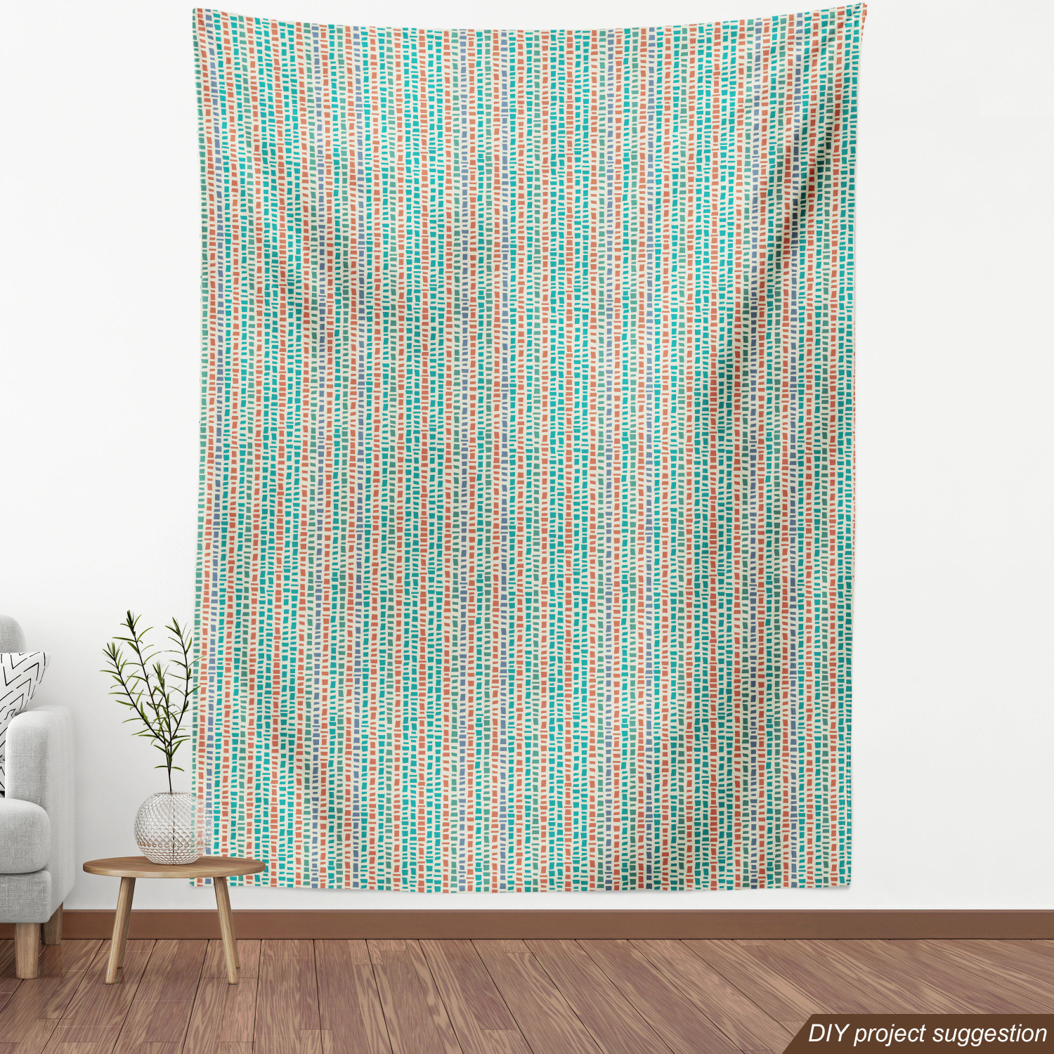 Ambesonne Fabric by The Yard Polyester Upholstery and Fabric for Home Accent - Picture 60 of 128
