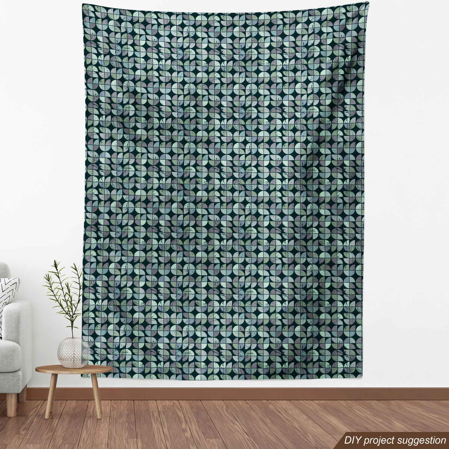 Ambesonne Fabric by The Yard Polyester Upholstery and Fabric for Home Accent - Picture 96 of 128