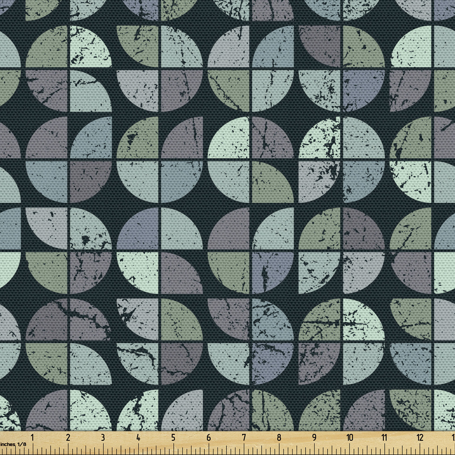 Ambesonne Fabric by The Yard Polyester Upholstery and Fabric for Home Accent - Picture 93 of 128