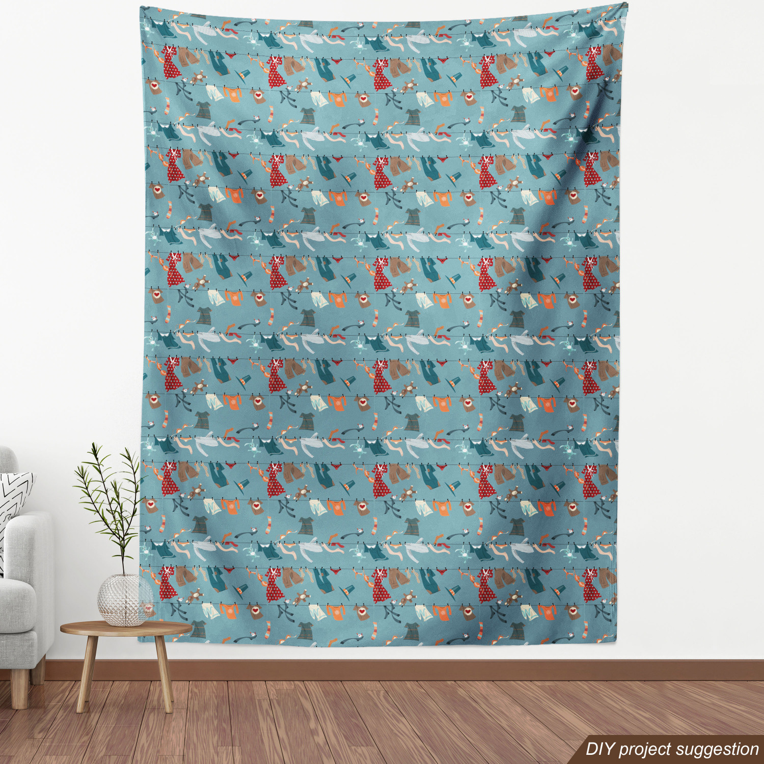 Ambesonne Fabric by The Yard Polyester Upholstery and Fabric for Home Accent - Picture 64 of 128