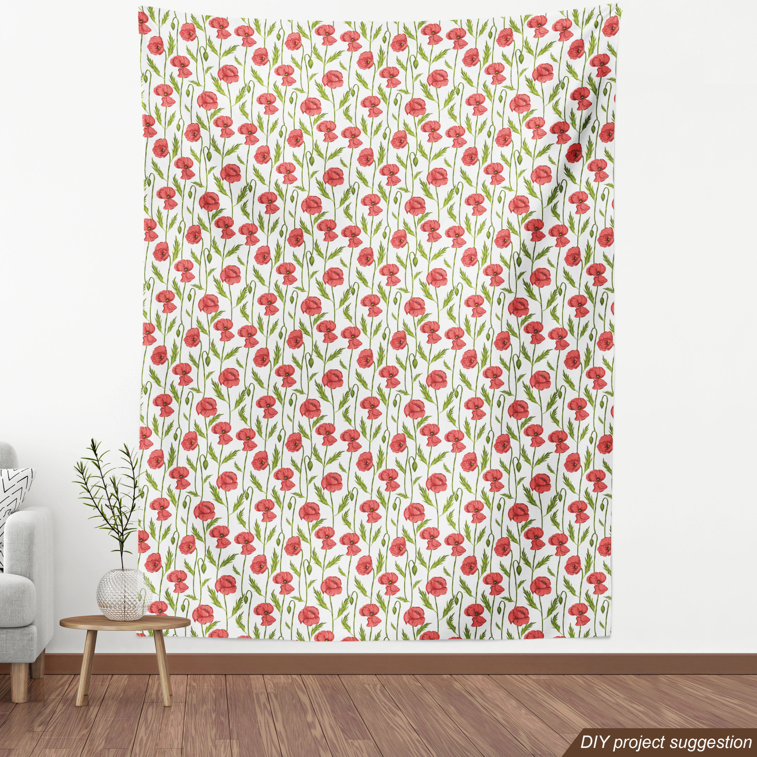 Ambesonne Fabric by The Yard Polyester Upholstery and Fabric for Home Accent - Picture 124 of 128