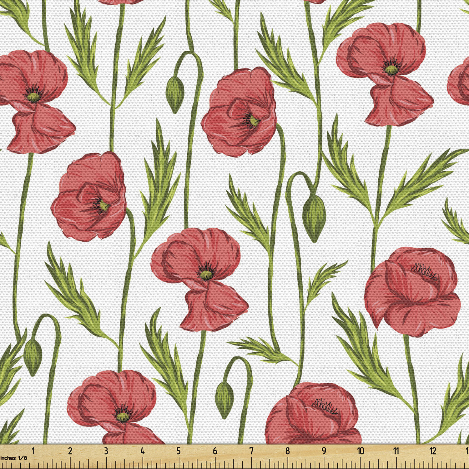 Ambesonne Fabric by The Yard Polyester Upholstery and Fabric for Home Accent - Picture 121 of 128