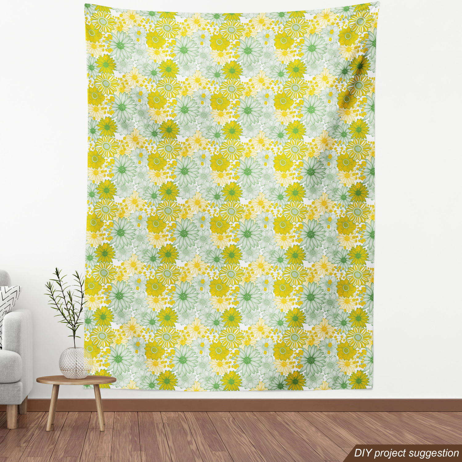 Ambesonne Fabric by The Yard Polyester Upholstery and Fabric for Home Accent - Picture 8 of 128