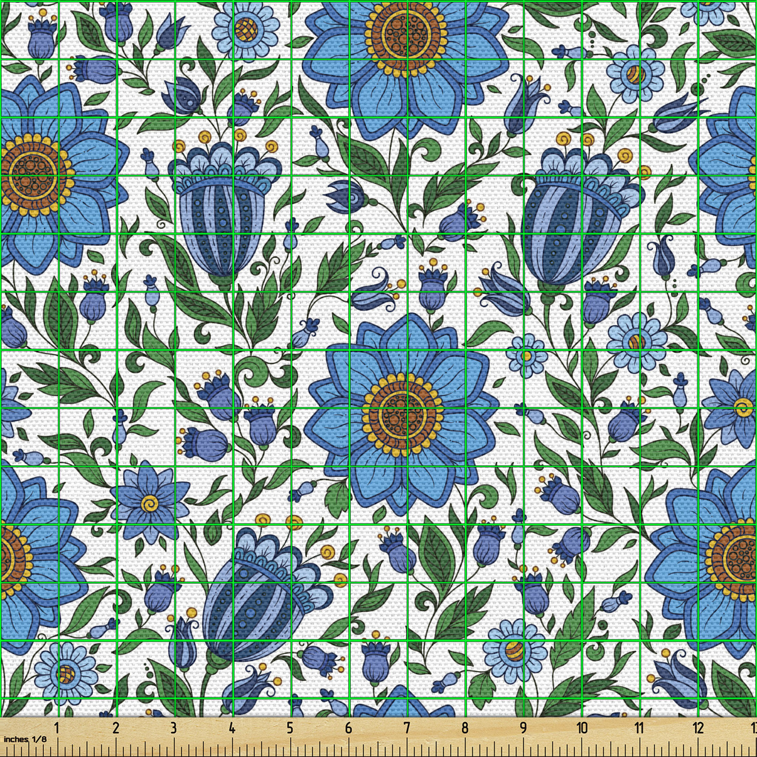 Ambesonne Fabric by The Yard Polyester Upholstery and Fabric for Home Accent - Picture 34 of 128