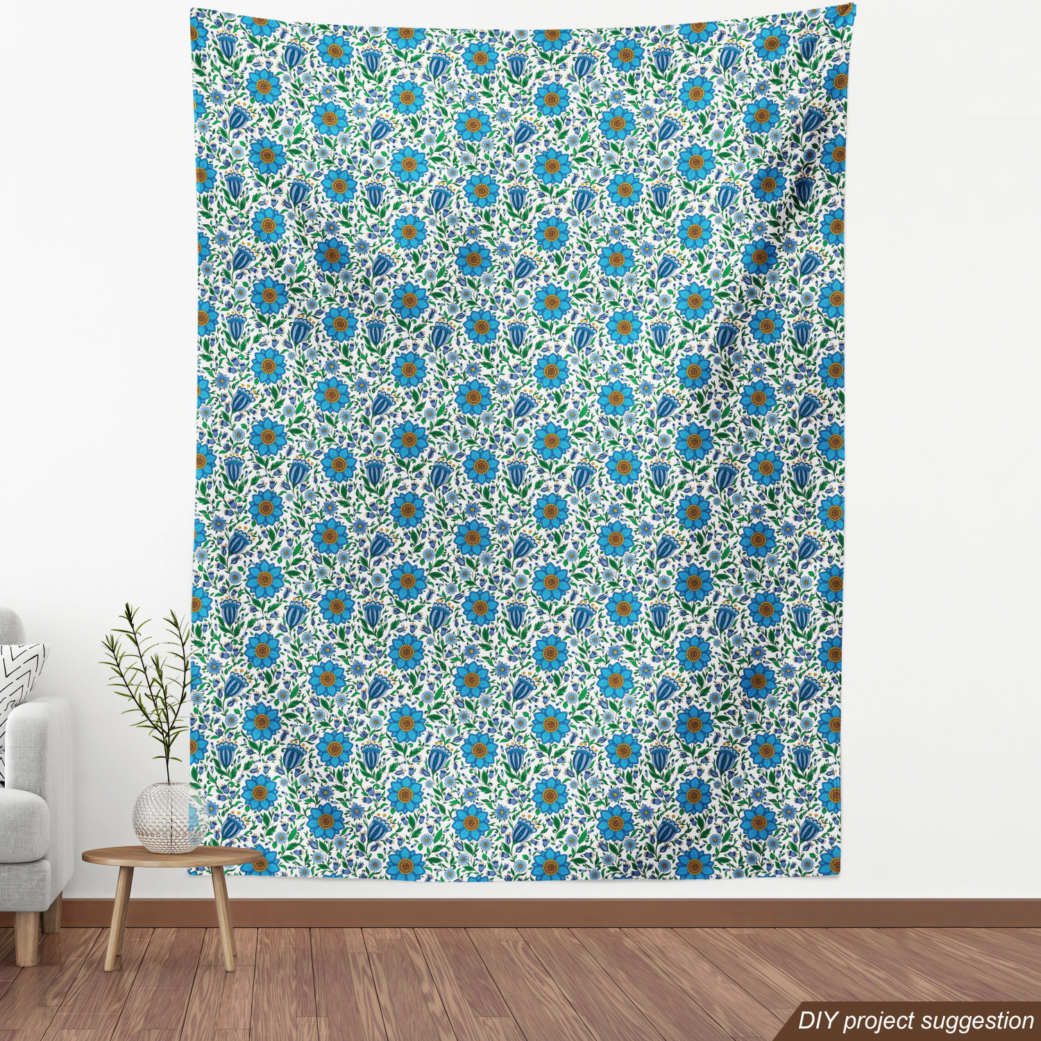 Ambesonne Fabric by The Yard Polyester Upholstery and Fabric for Home Accent - Picture 36 of 128