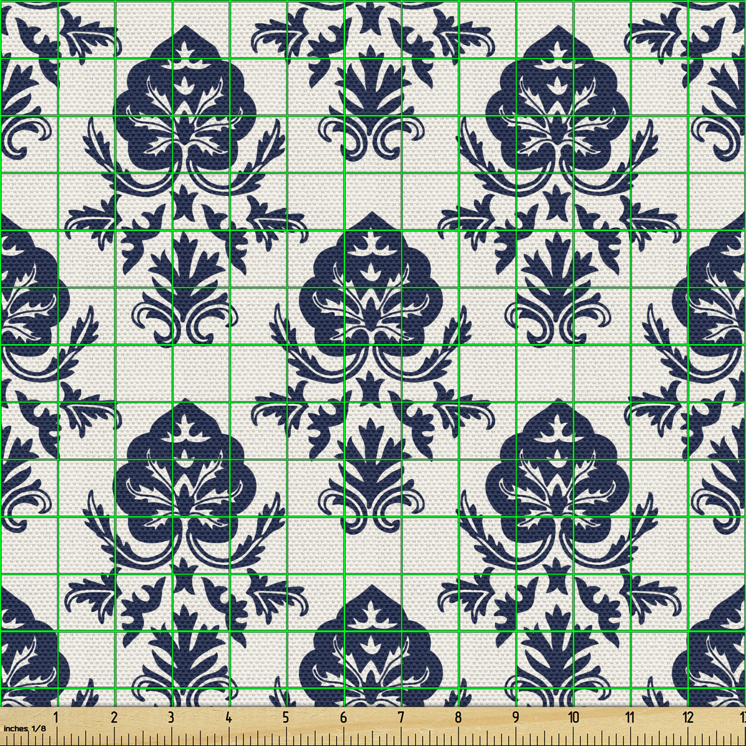 Fabric by The Yard Polyester Upholstery and Fabric for Home Accent Ambesonne - Picture 100 of 150