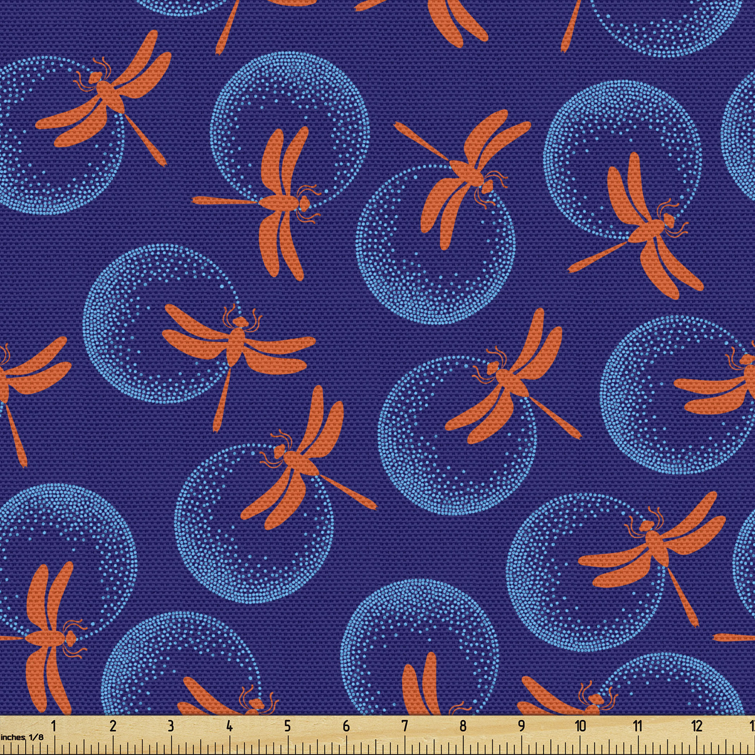 Fabric by The Yard Polyester Upholstery and Fabric for Home Accent Ambesonne - Picture 43 of 150
