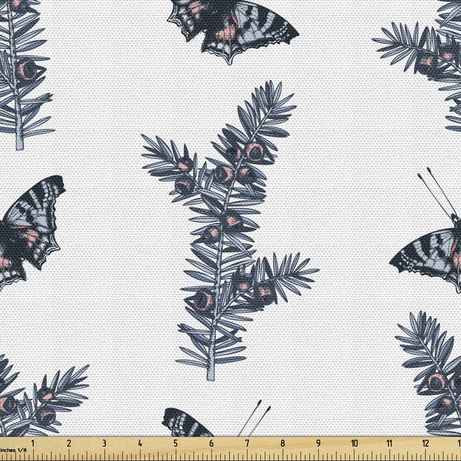 Fabric by The Yard Polyester Upholstery and Fabric for Home Accent Ambesonne - Picture 139 of 150