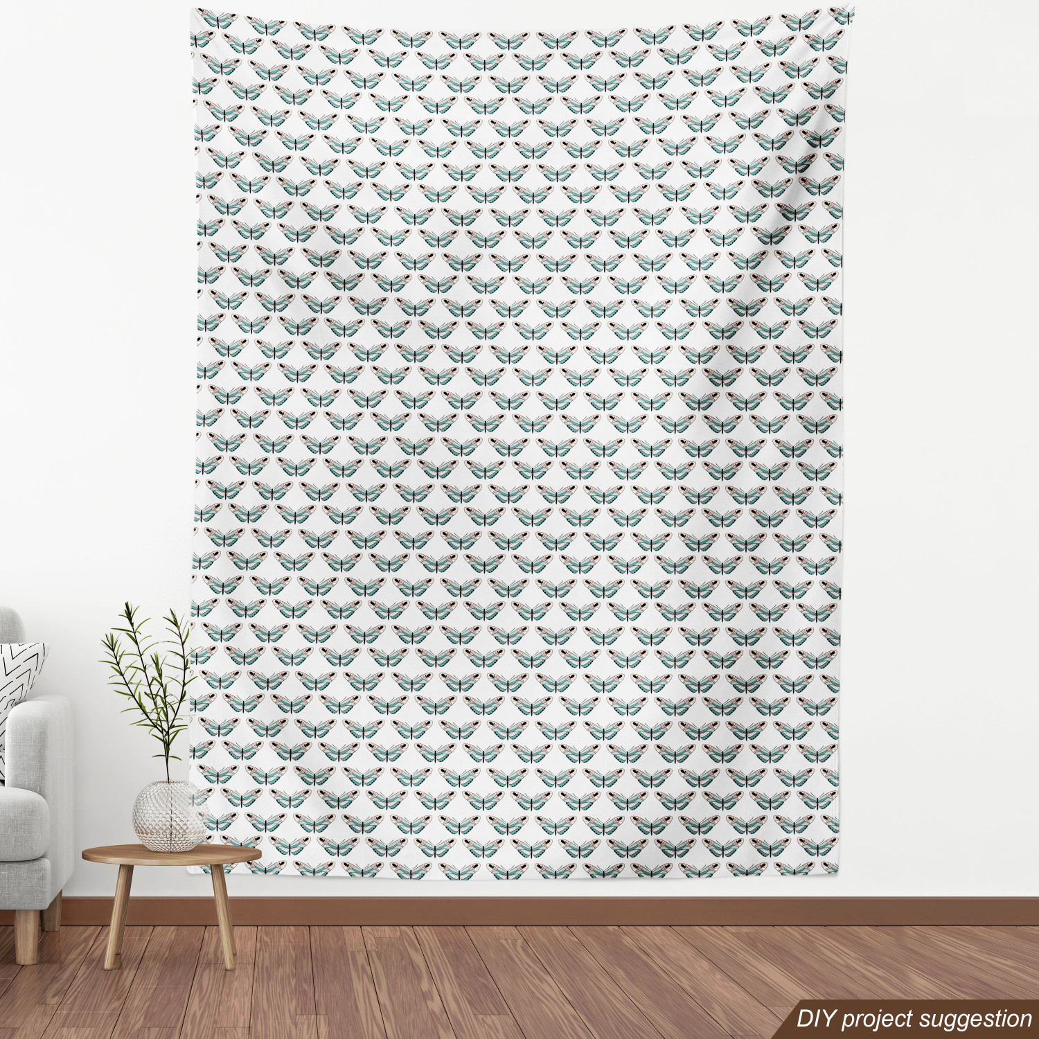 Fabric by The Yard Polyester Upholstery and Fabric for Home Accent Ambesonne - Picture 130 of 150