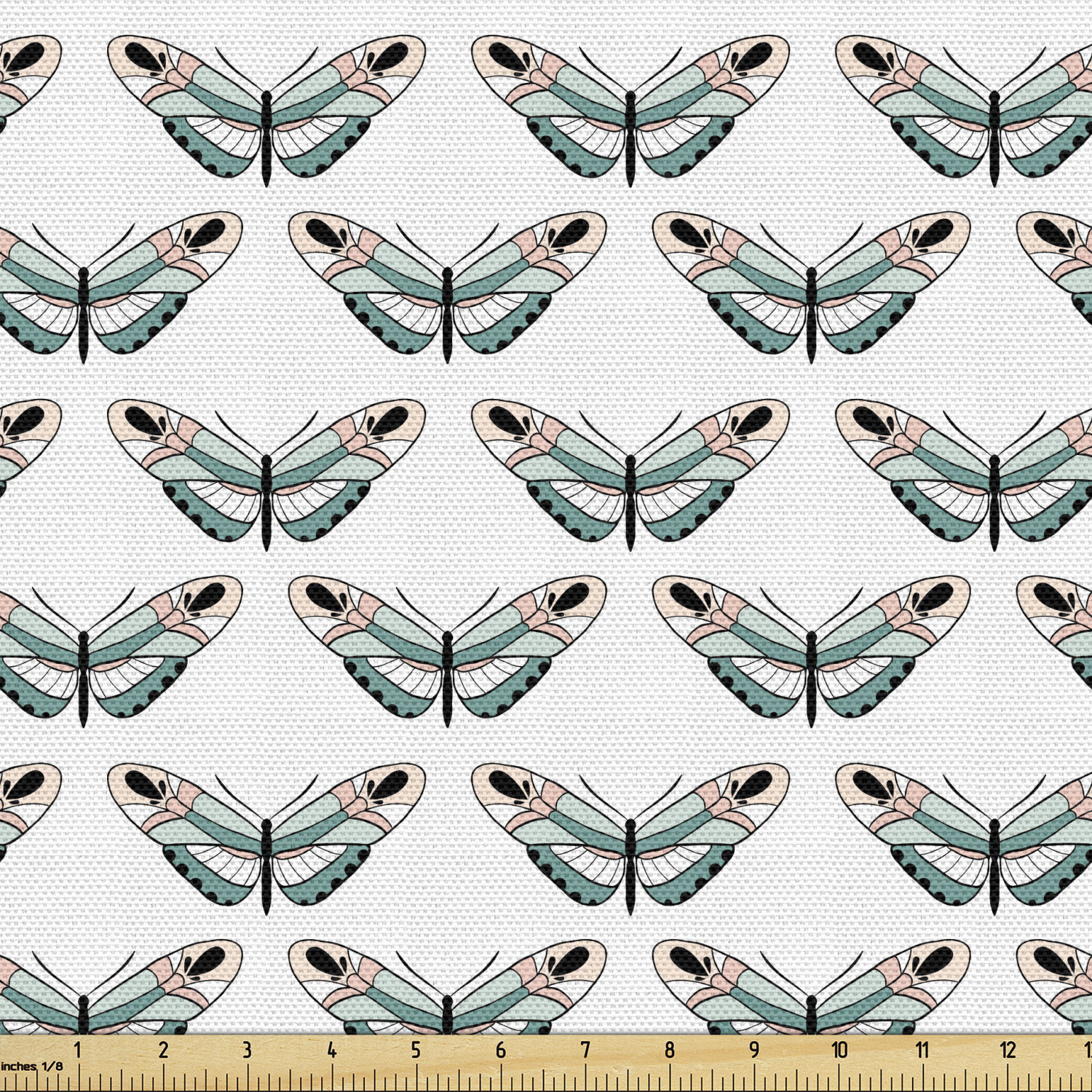 Fabric by The Yard Polyester Upholstery and Fabric for Home Accent Ambesonne - Picture 127 of 150