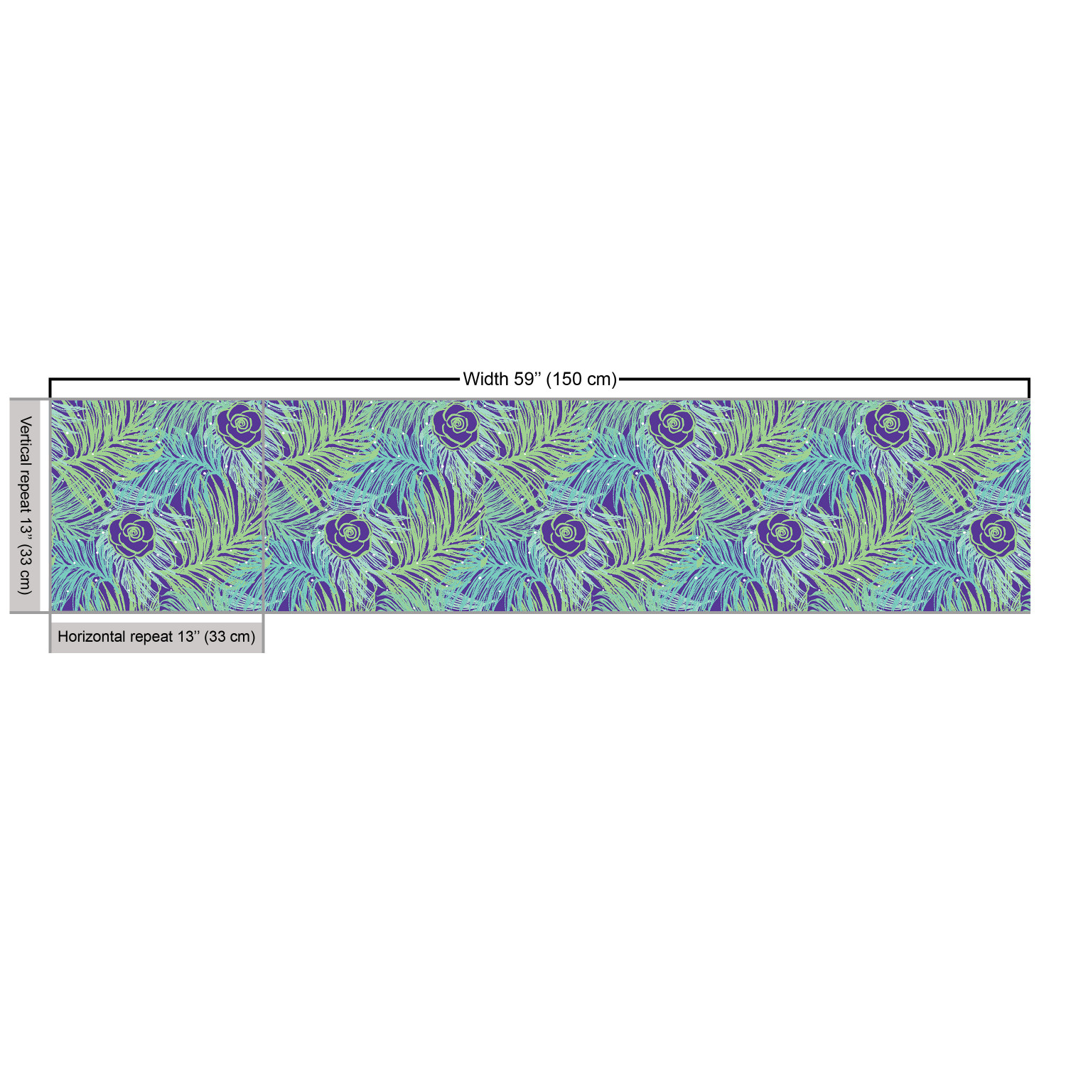 Ambesonne Botanical Design Fabric by the Yard Decorative Upholstery Home Accents - Picture 124 of 153