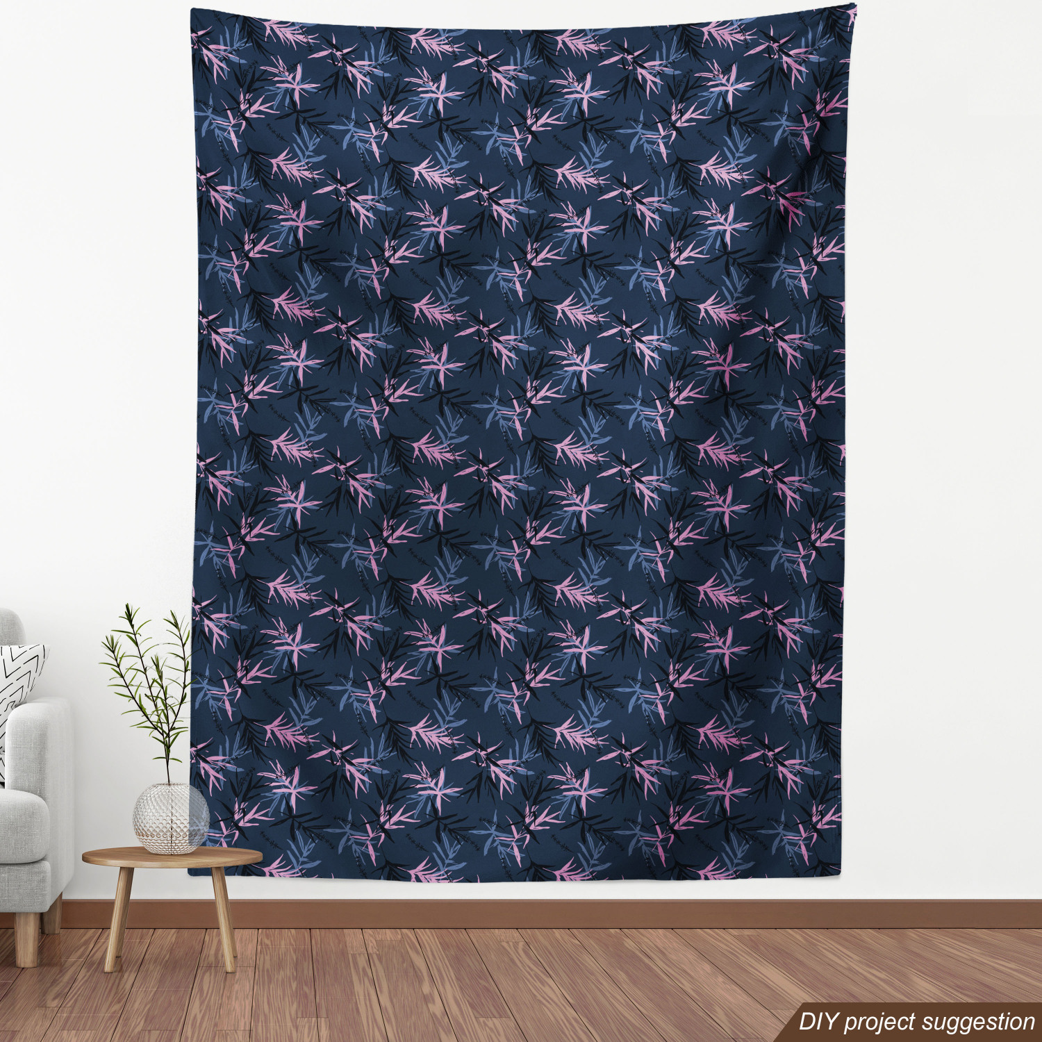 Ambesonne Botanical Design Fabric by the Yard Decorative Upholstery Home Accents - Picture 37 of 153