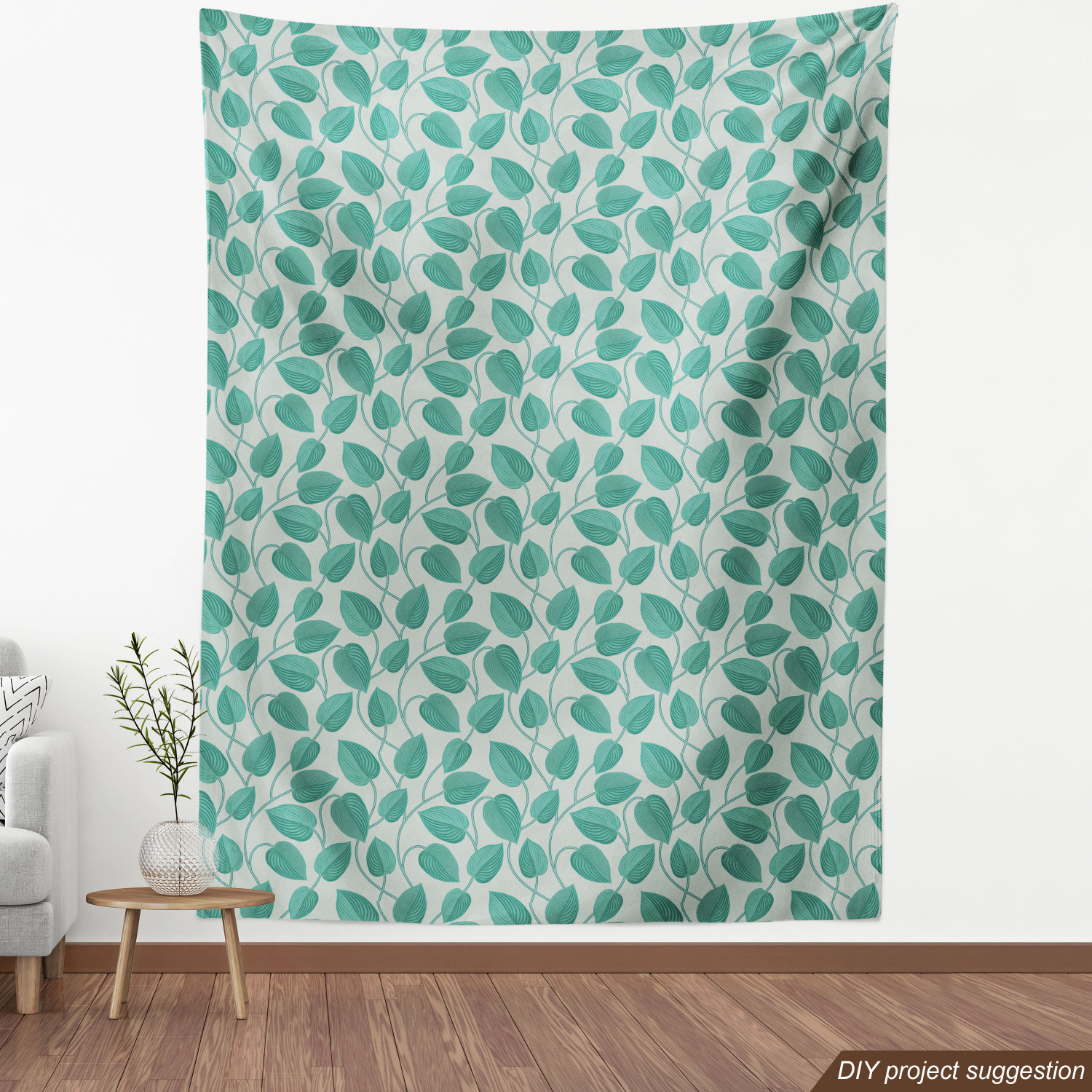 Ambesonne Botanical Design Fabric by the Yard Decorative Upholstery Home Accents - Picture 49 of 153