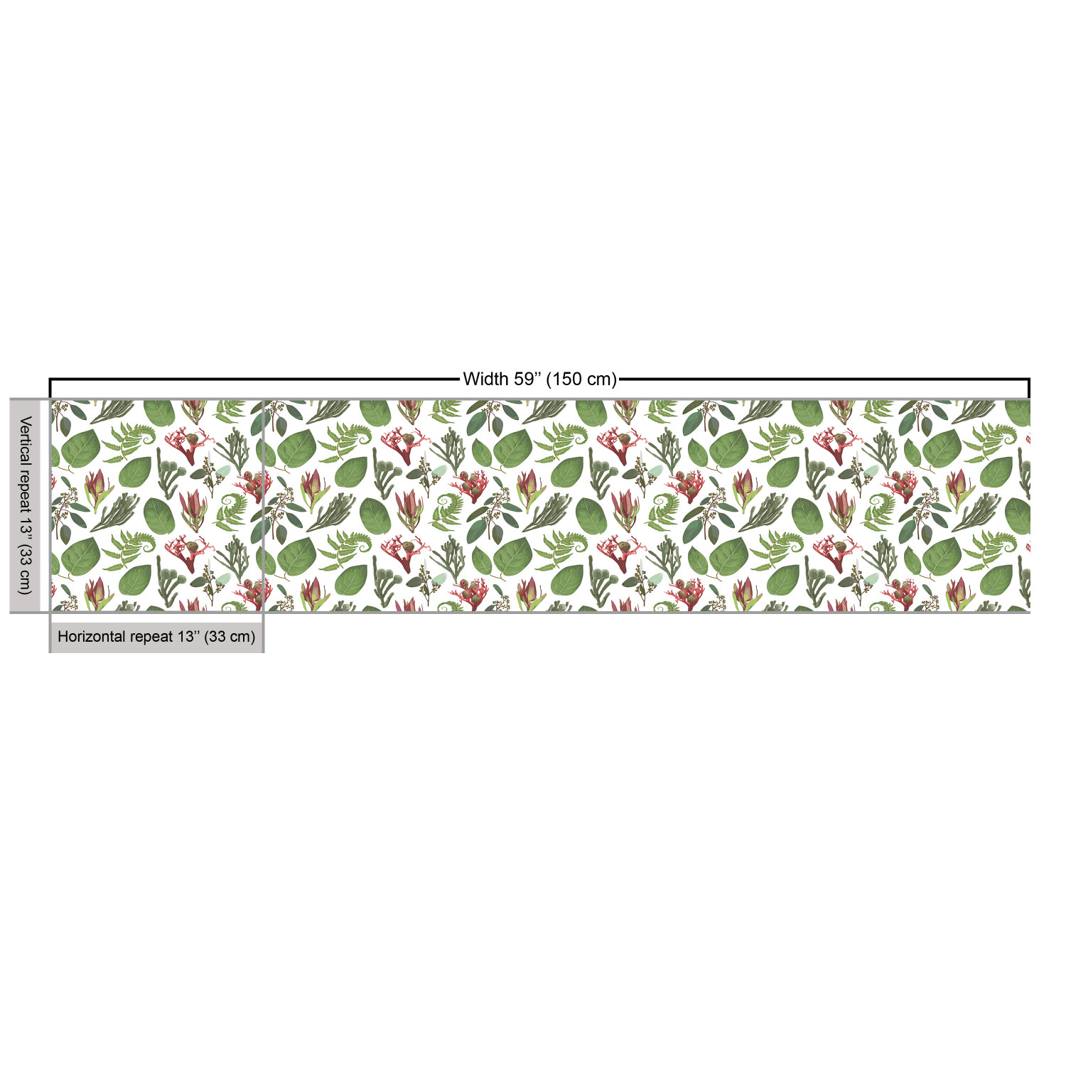 Ambesonne Botanical Design Fabric by the Yard Decorative Upholstery Home Accents - Picture 104 of 153