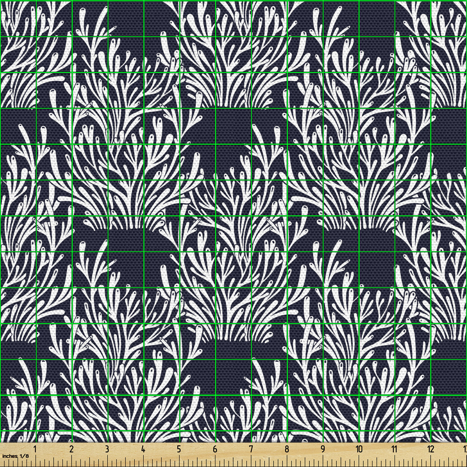 Ambesonne Botanical Design Fabric by the Yard Decorative Upholstery Home Accents - Picture 135 of 153