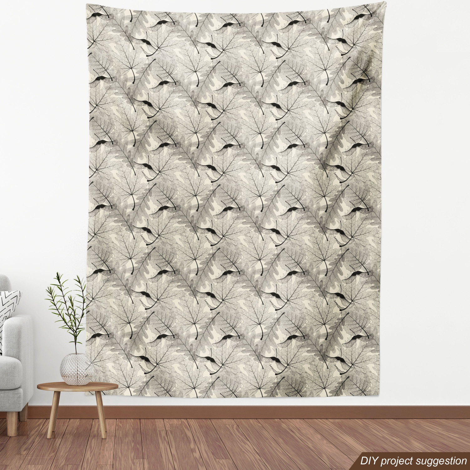 Ambesonne Botanical Design Fabric by the Yard Decorative Upholstery Home Accents - Picture 109 of 153