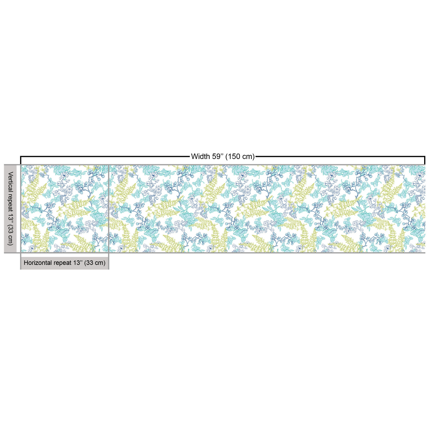 Ambesonne Botanical Design Fabric by the Yard Decorative Upholstery Home Accents - Picture 68 of 153