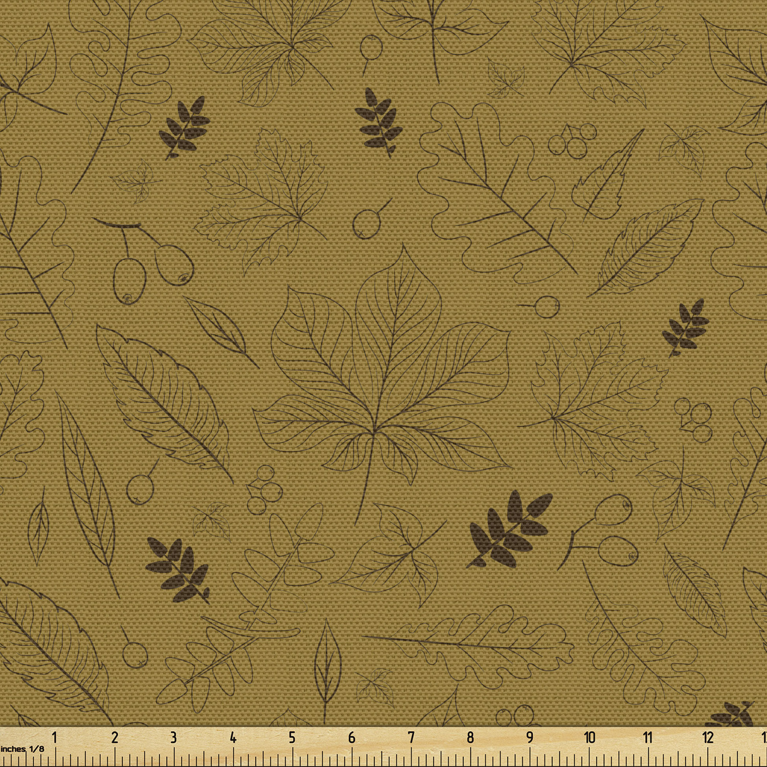 Fabric by The Yard Polyester Fabric for Home Decor Ambesonne