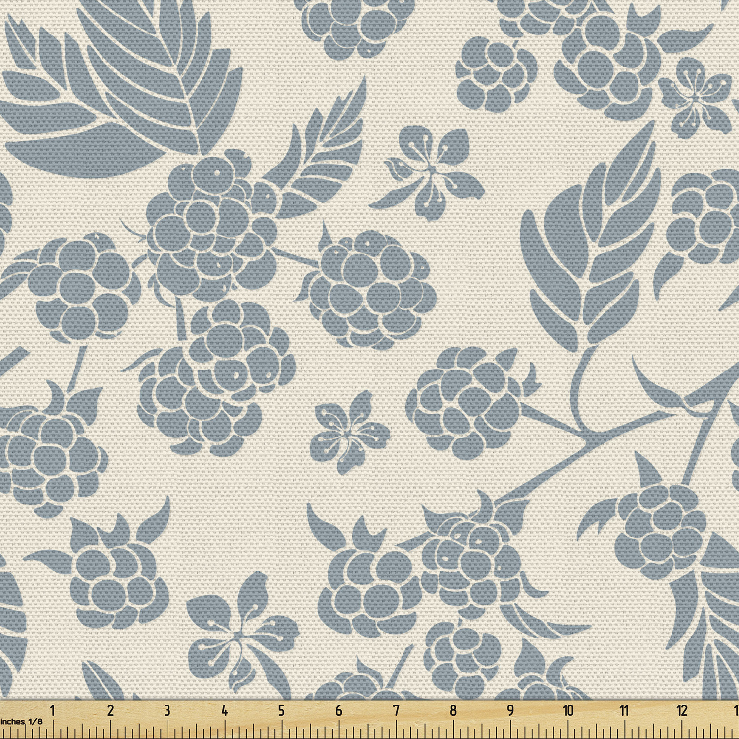 Ambesonne Botanical Design Fabric by the Yard Decorative Upholstery Home Accents - Picture 10 of 153