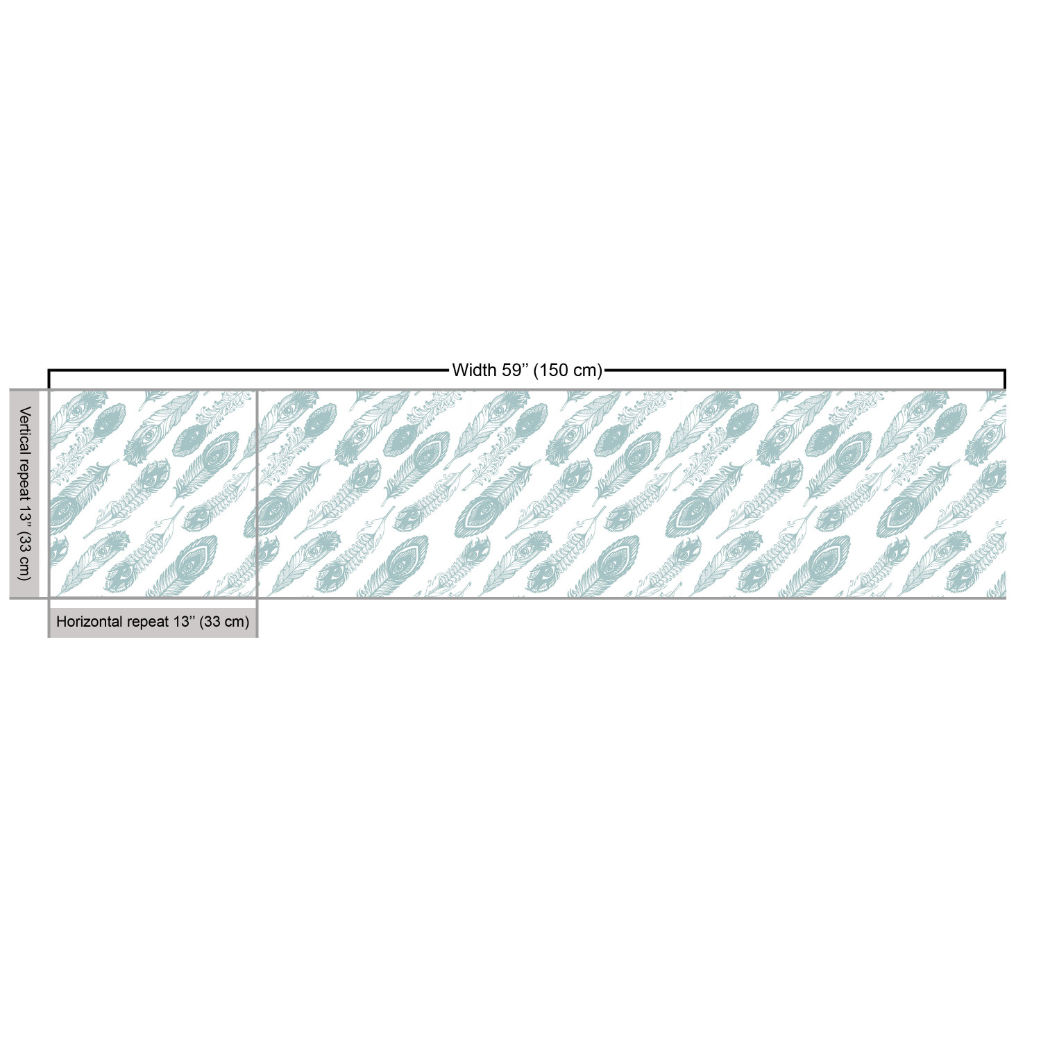 Ambesonne Feather Fabric by the Yard Decorative Upholstery Home Accents - Picture 127 of 160