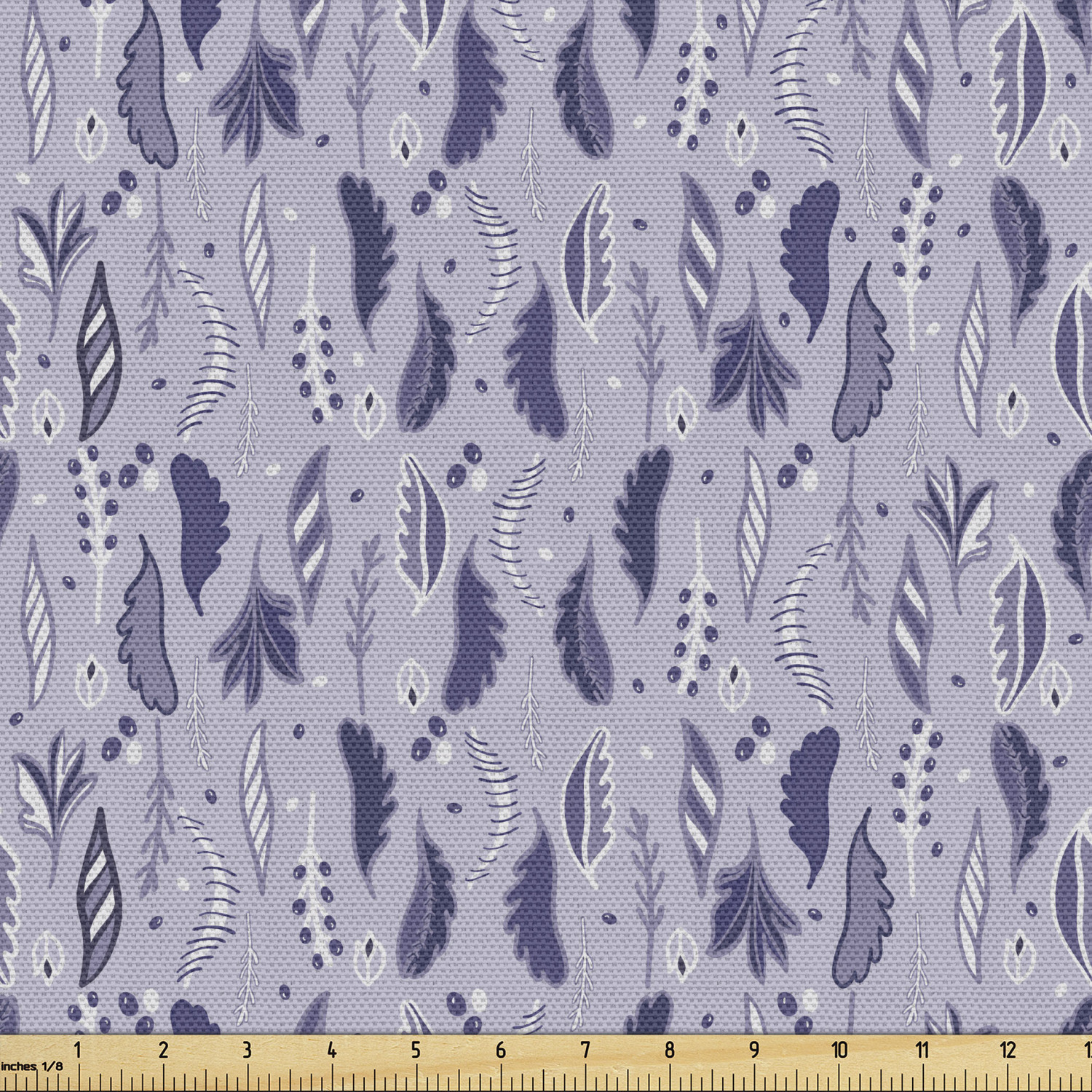 Ambesonne Botanical Design Fabric by the Yard Decorative Upholstery Home Accents - Picture 90 of 153