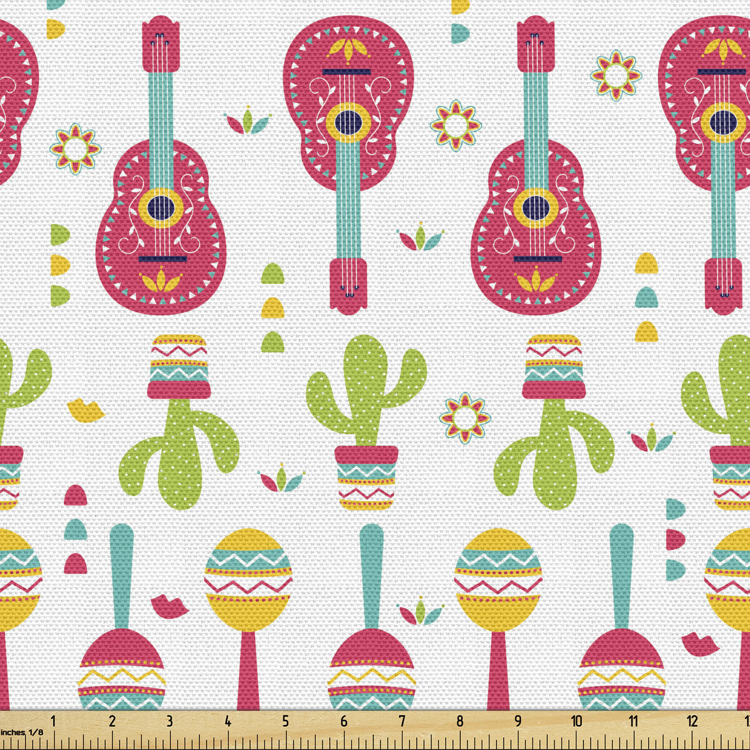 Fabric by The Yard Upholstery Fabric for Home Decorative by Ambesonne - Picture 33 of 152
