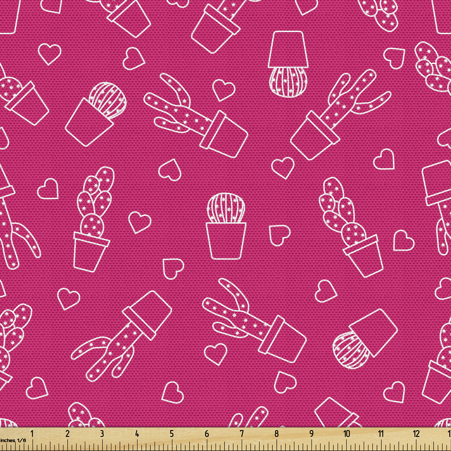 Fabric by The Yard Upholstery Fabric for Home Decorative by Ambesonne - Picture 93 of 152